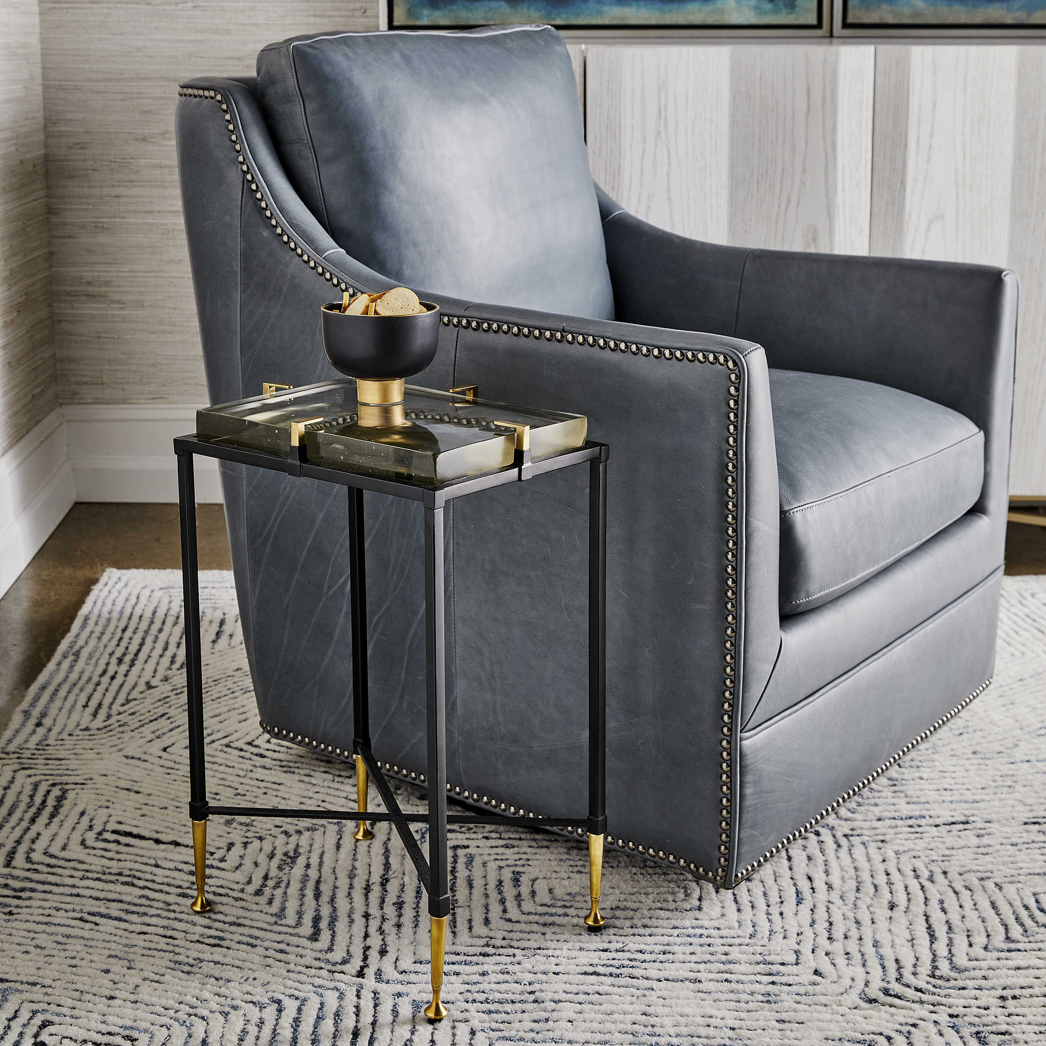 Ice Block Accent Table - Rectangular by Uttermost
