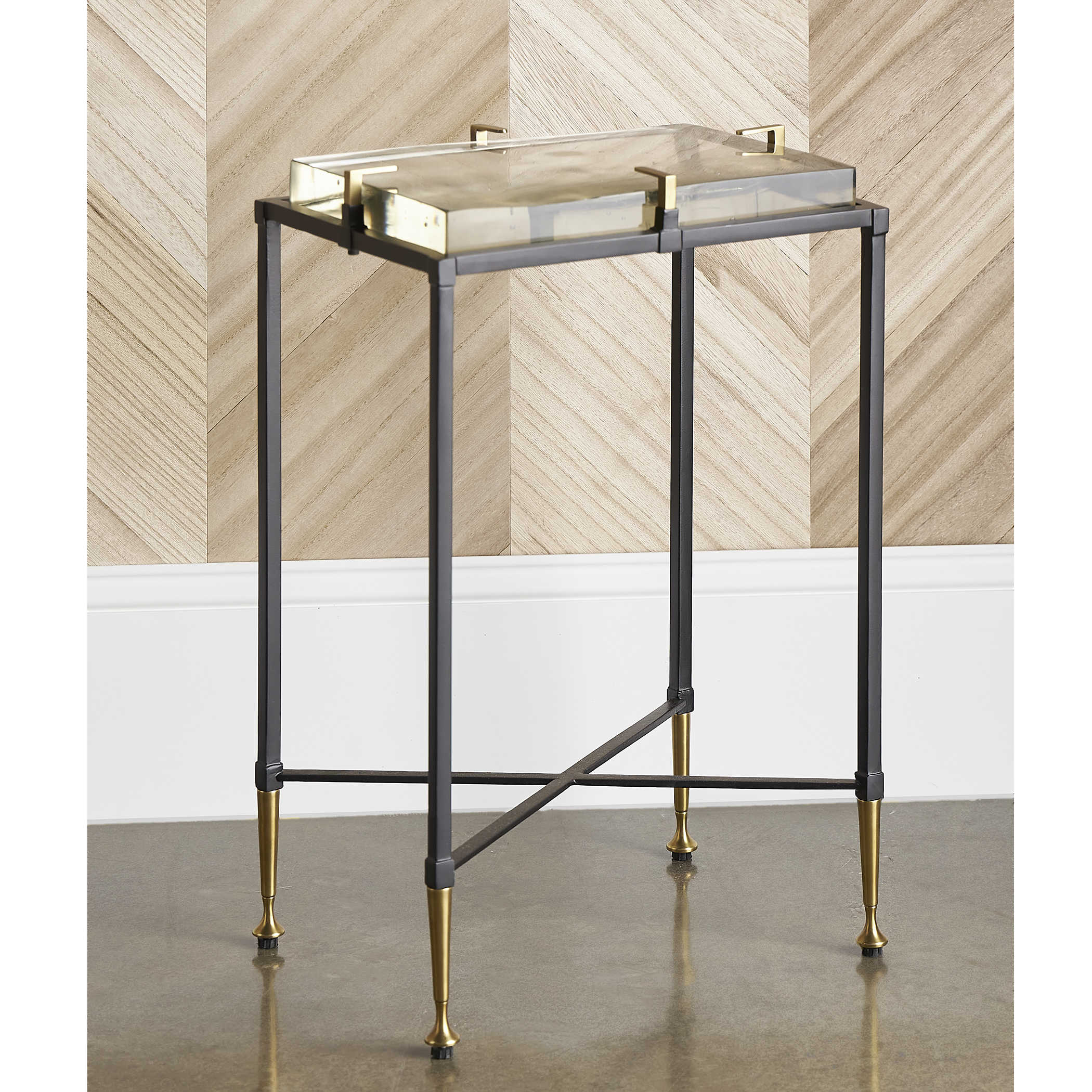 Ice Block Accent Table - Rectangular by Uttermost