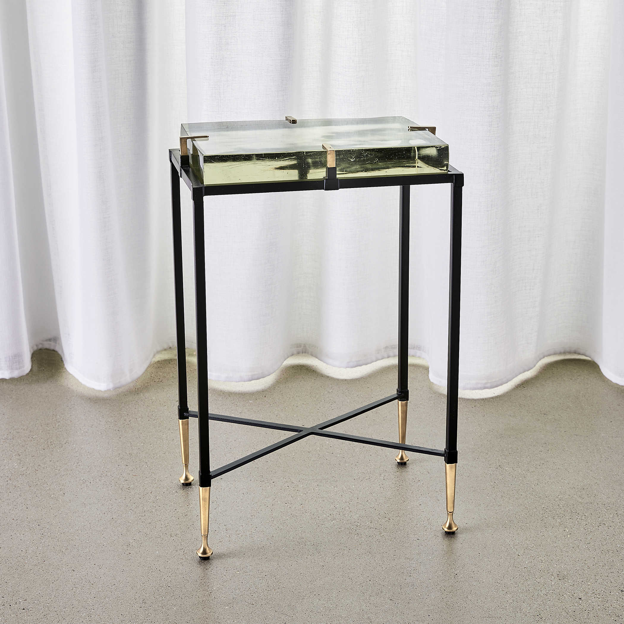 Ice Block Accent Table - Rectangular by Uttermost