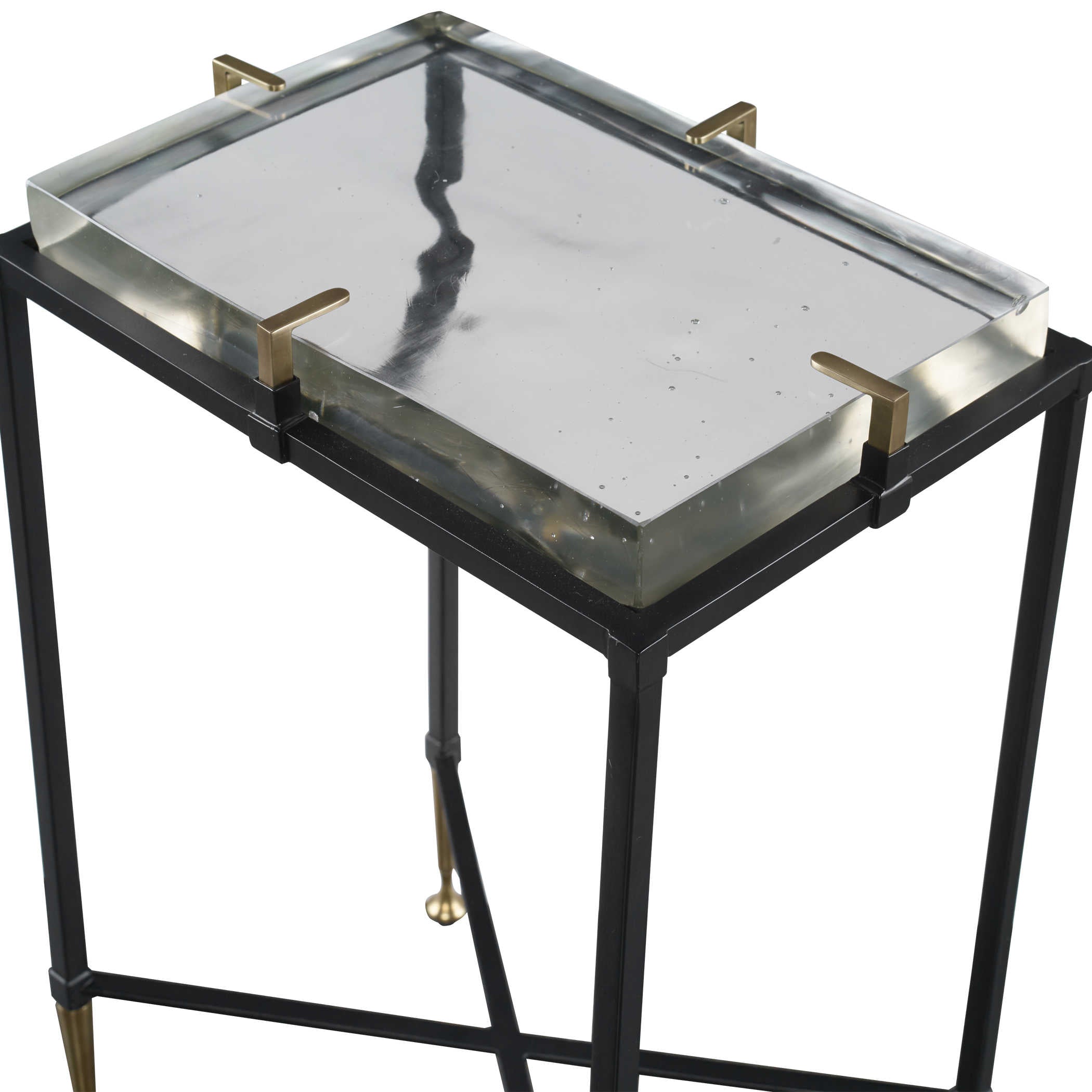 Ice Block Accent Table - Rectangular by Uttermost