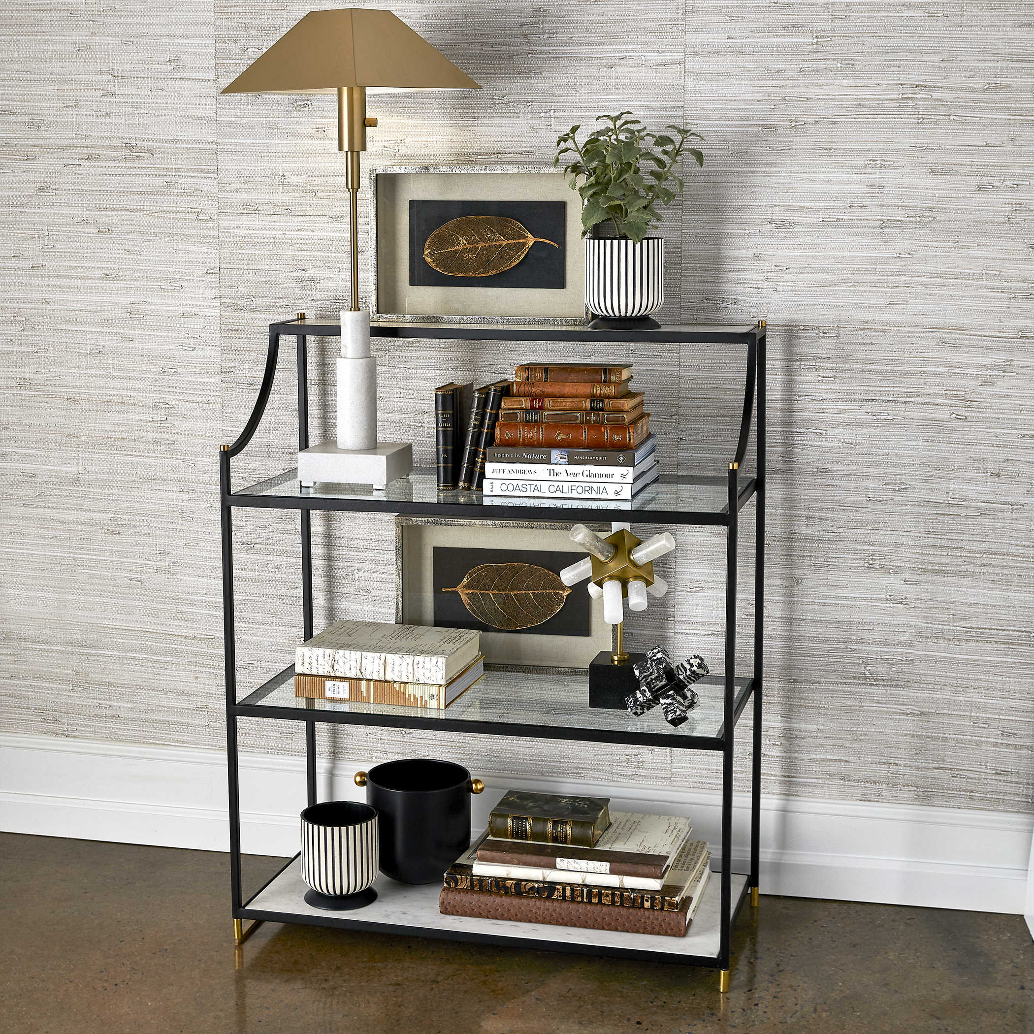 Swoop Console/Bar Shelving by Uttermost