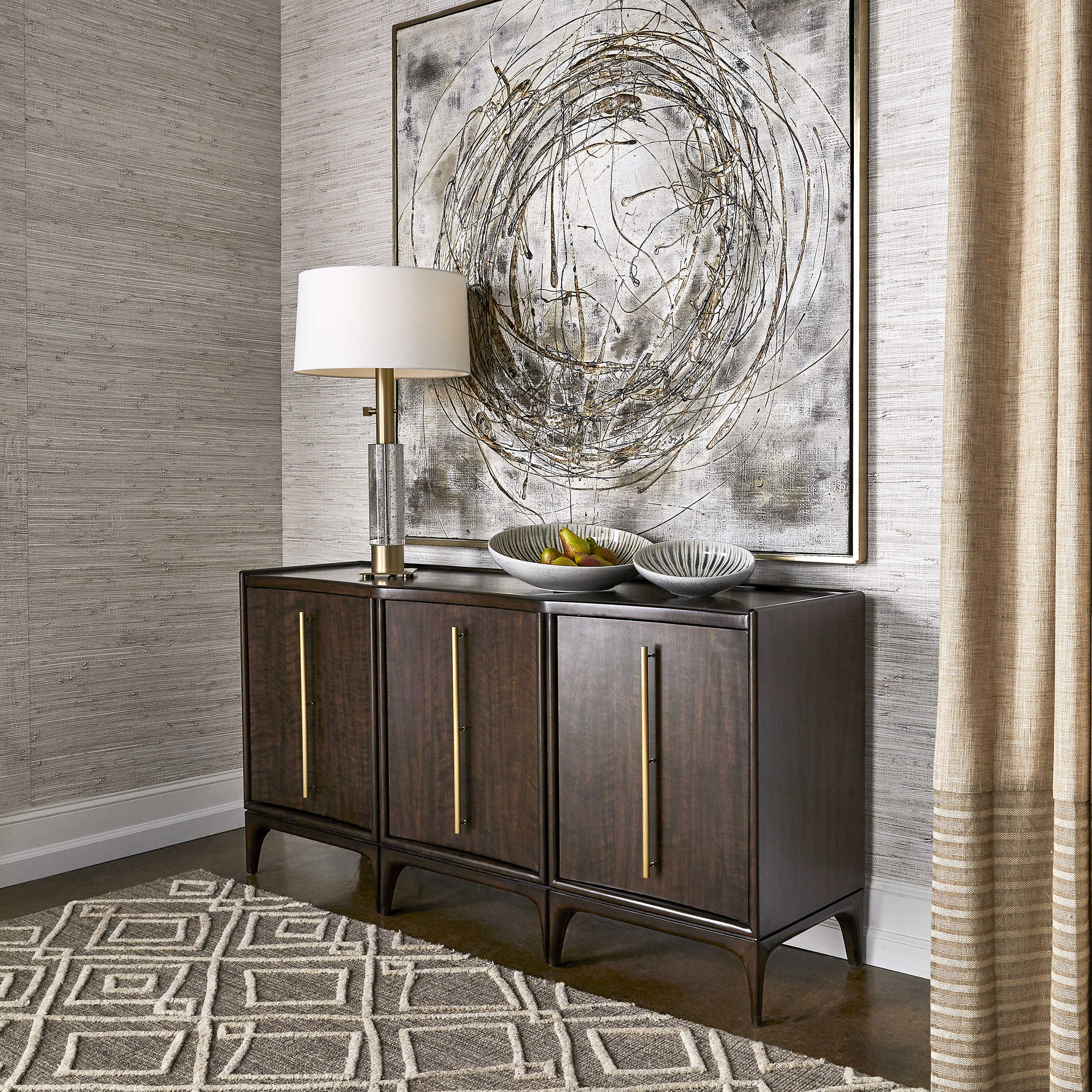 Curvature Cabinet by Uttermost