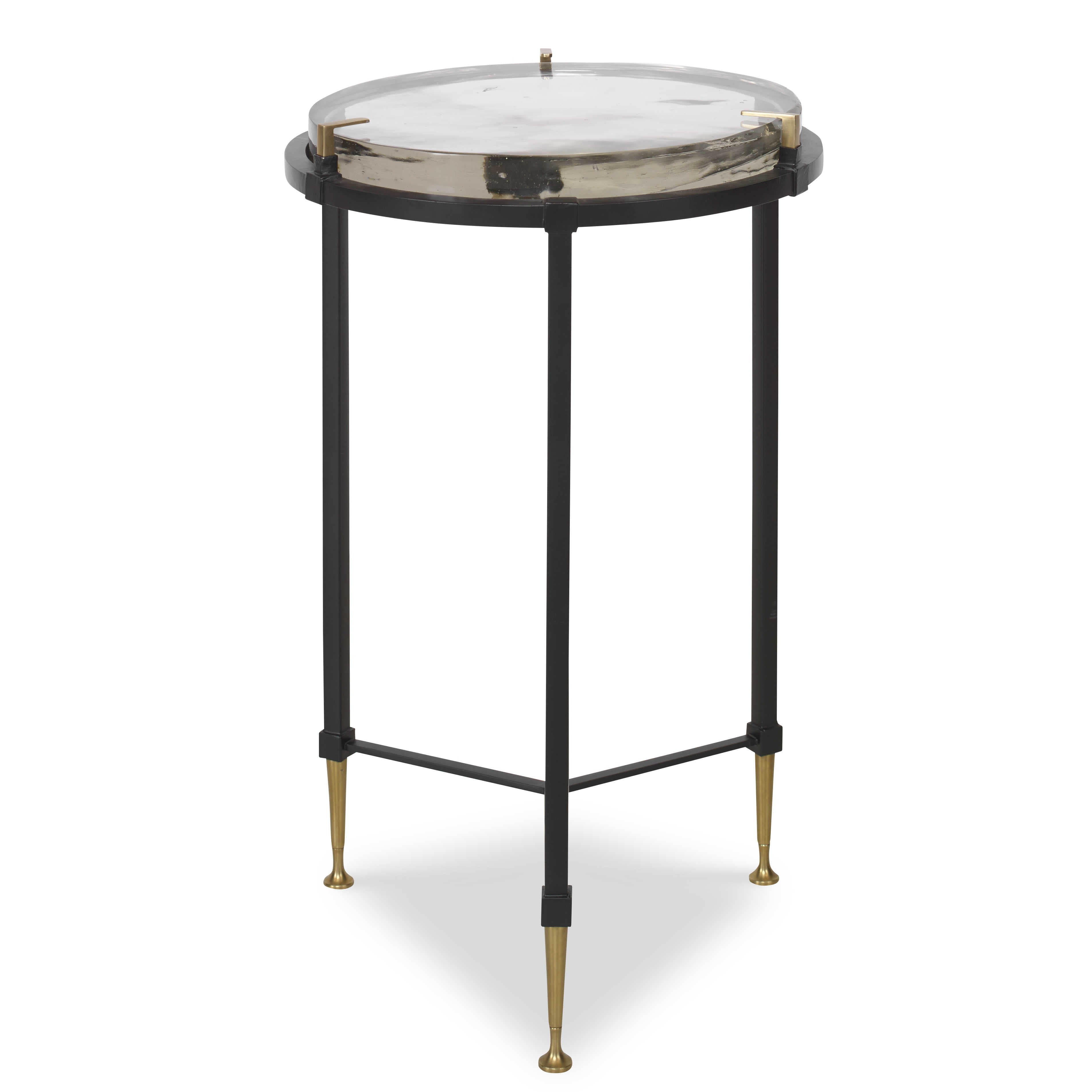 Ice Block Accent Table - Round by Uttermost