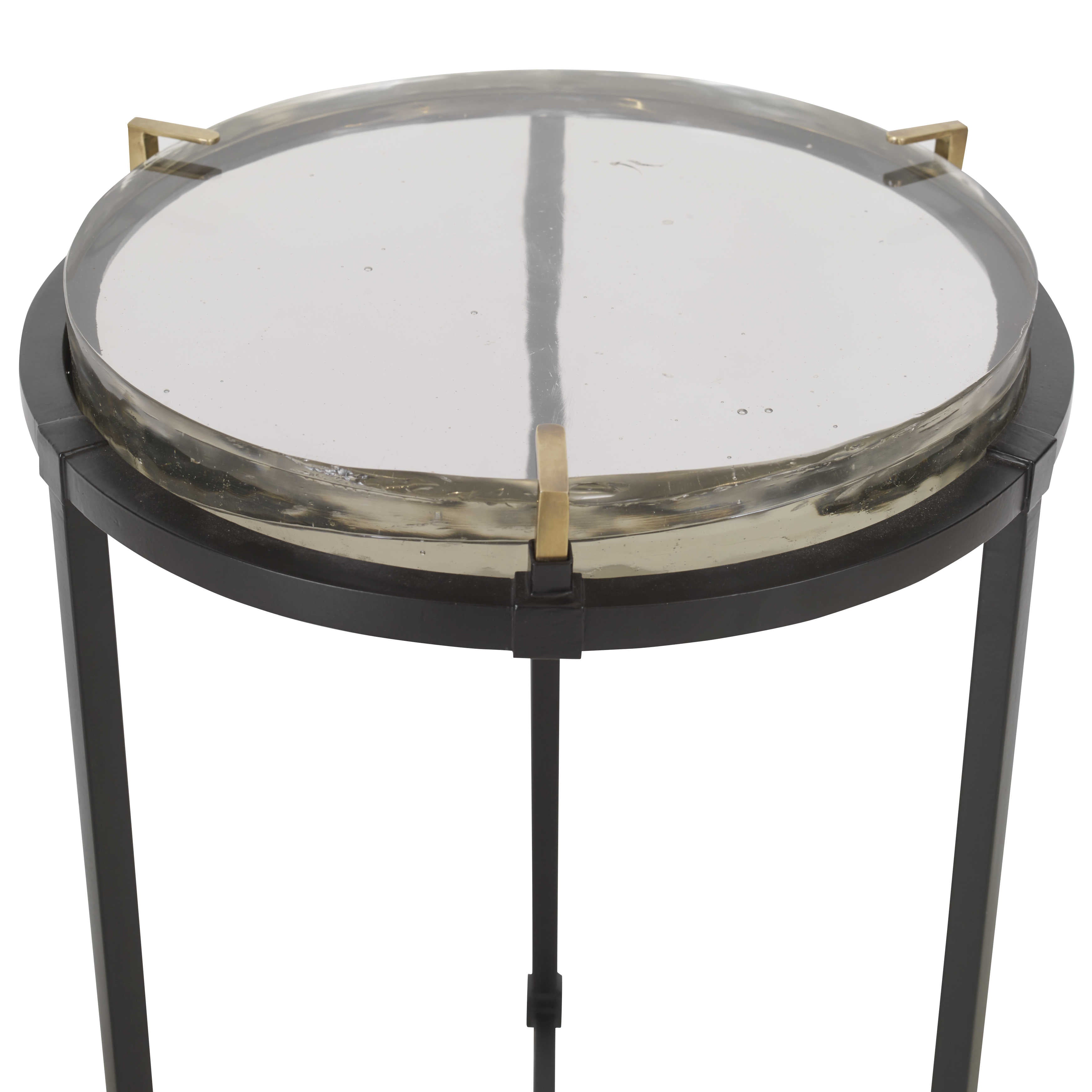Ice Block Accent Table - Round by Uttermost
