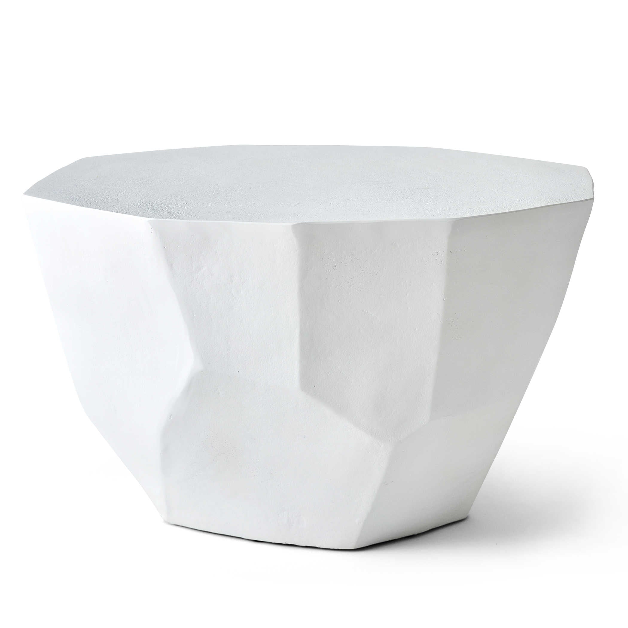 Cathenna Coffee Table - White Medium by Uttermost
