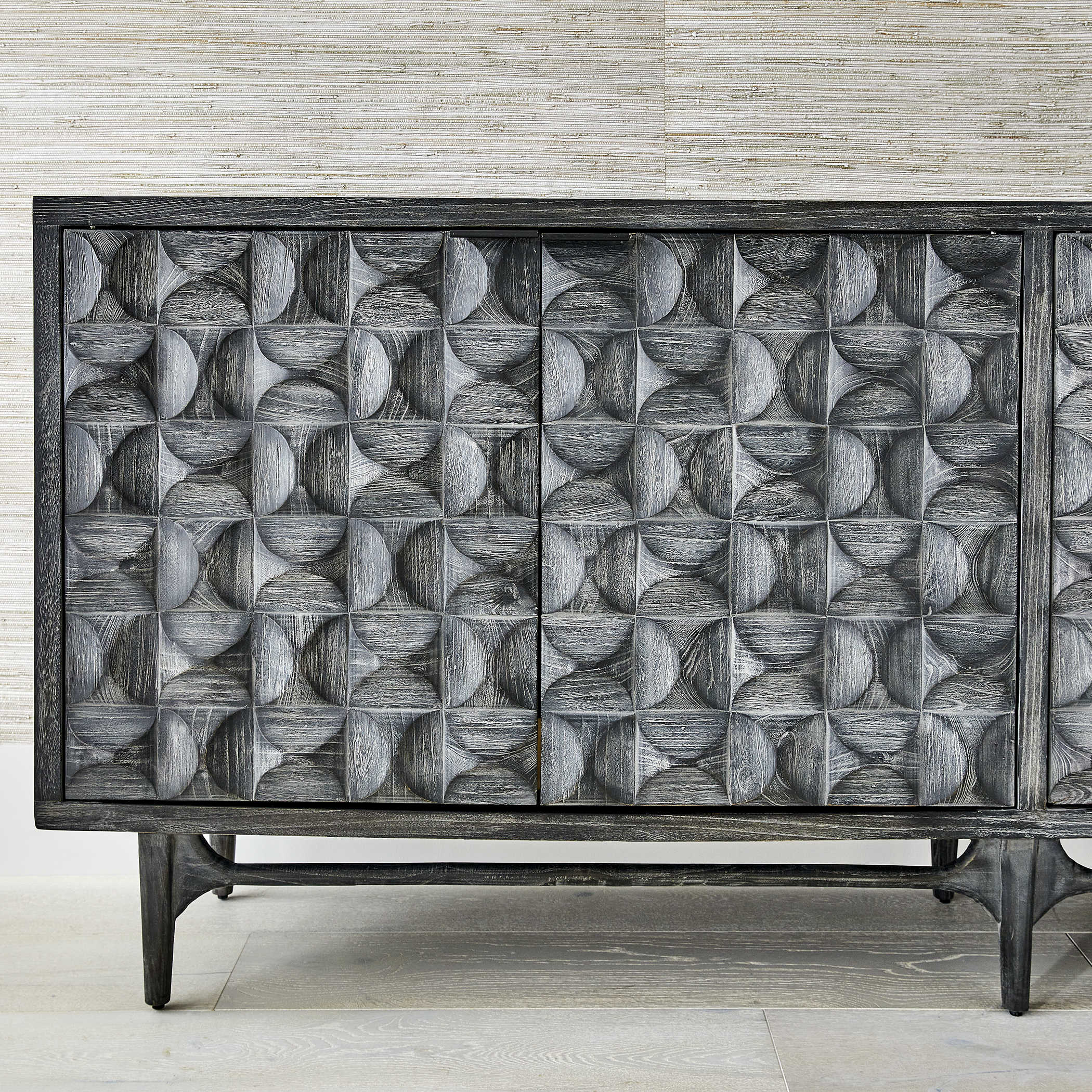 Foursquare 4 Door Cabinet by Uttermost