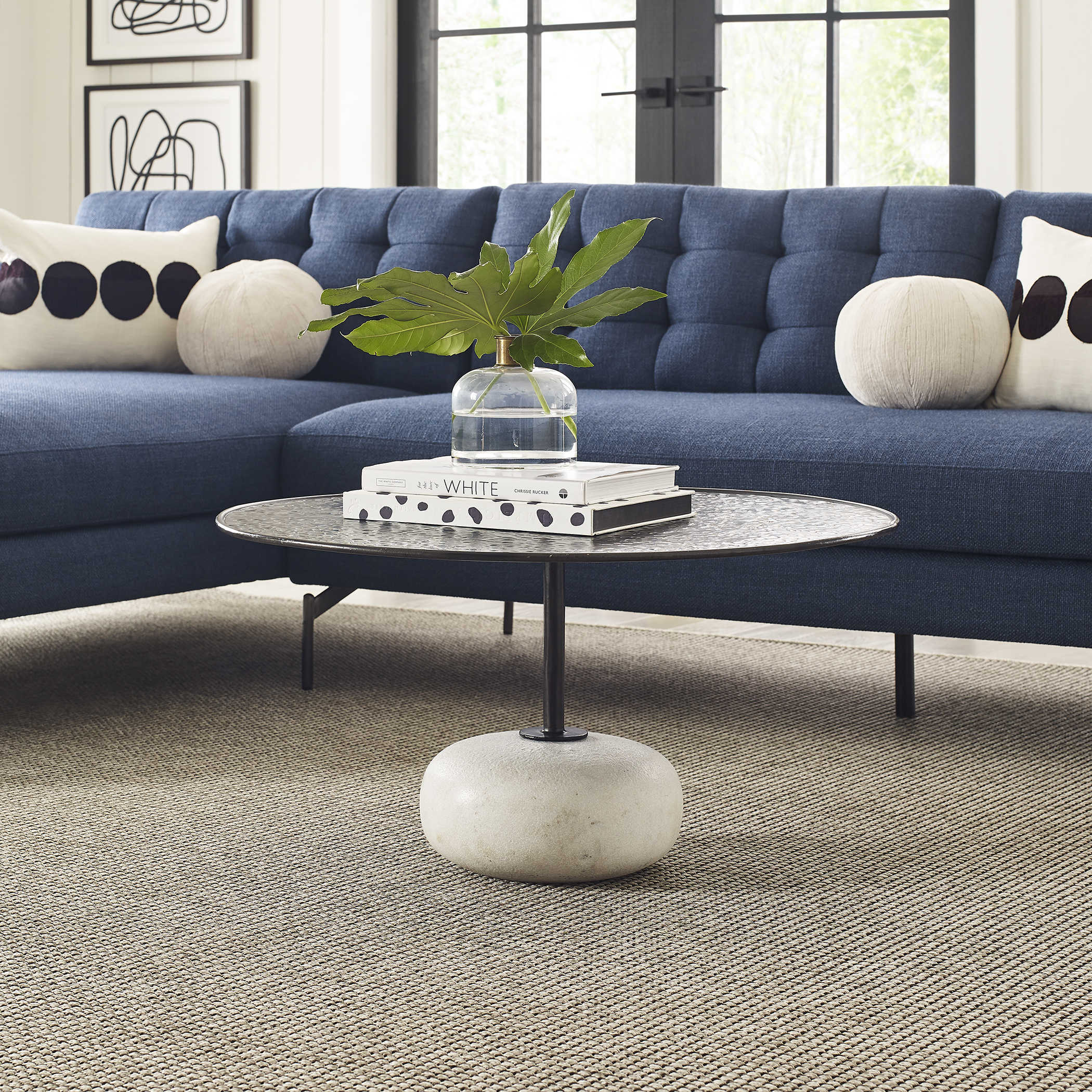 Button Up Coffee Table by Uttermost