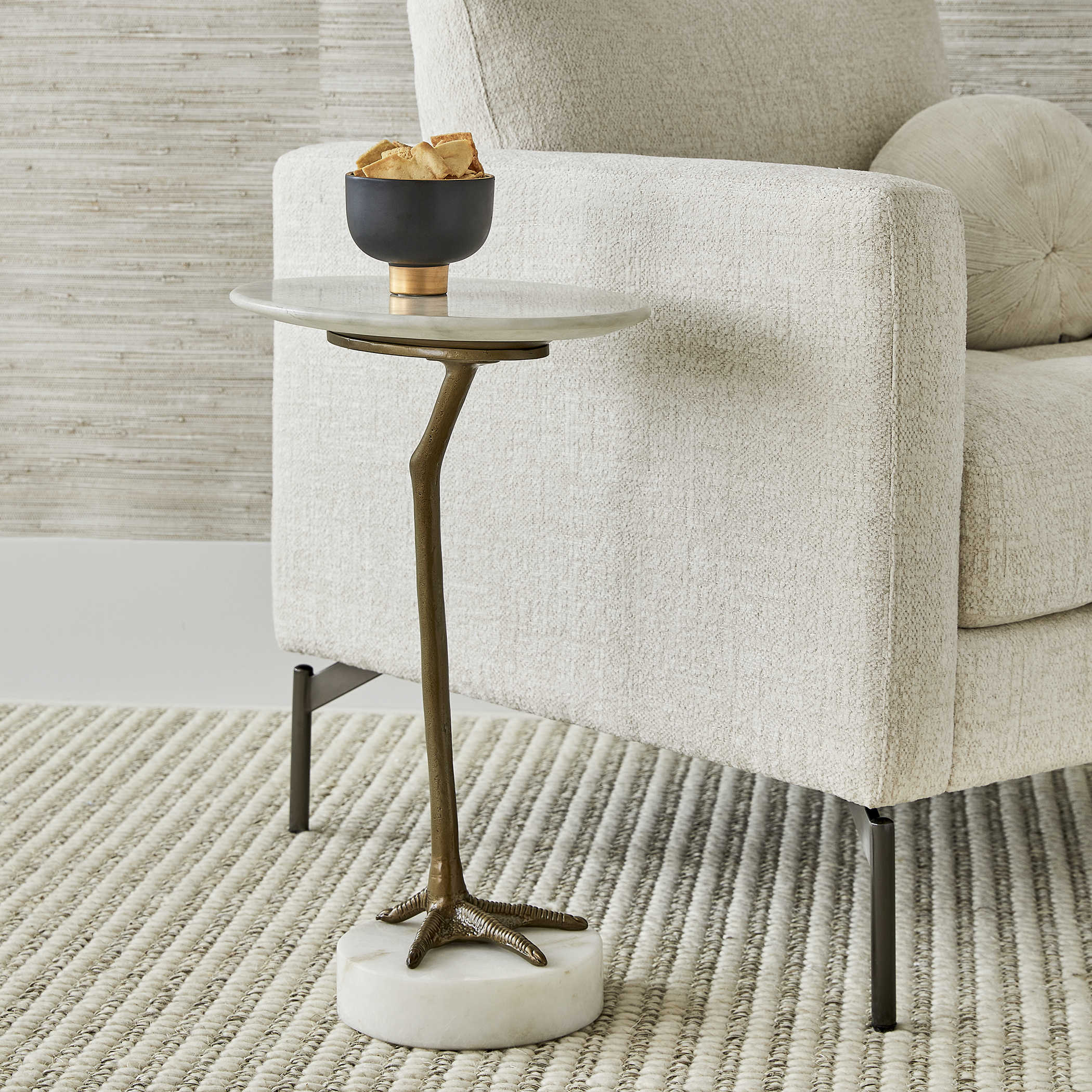 Taking a Stand Side Table by Uttermost