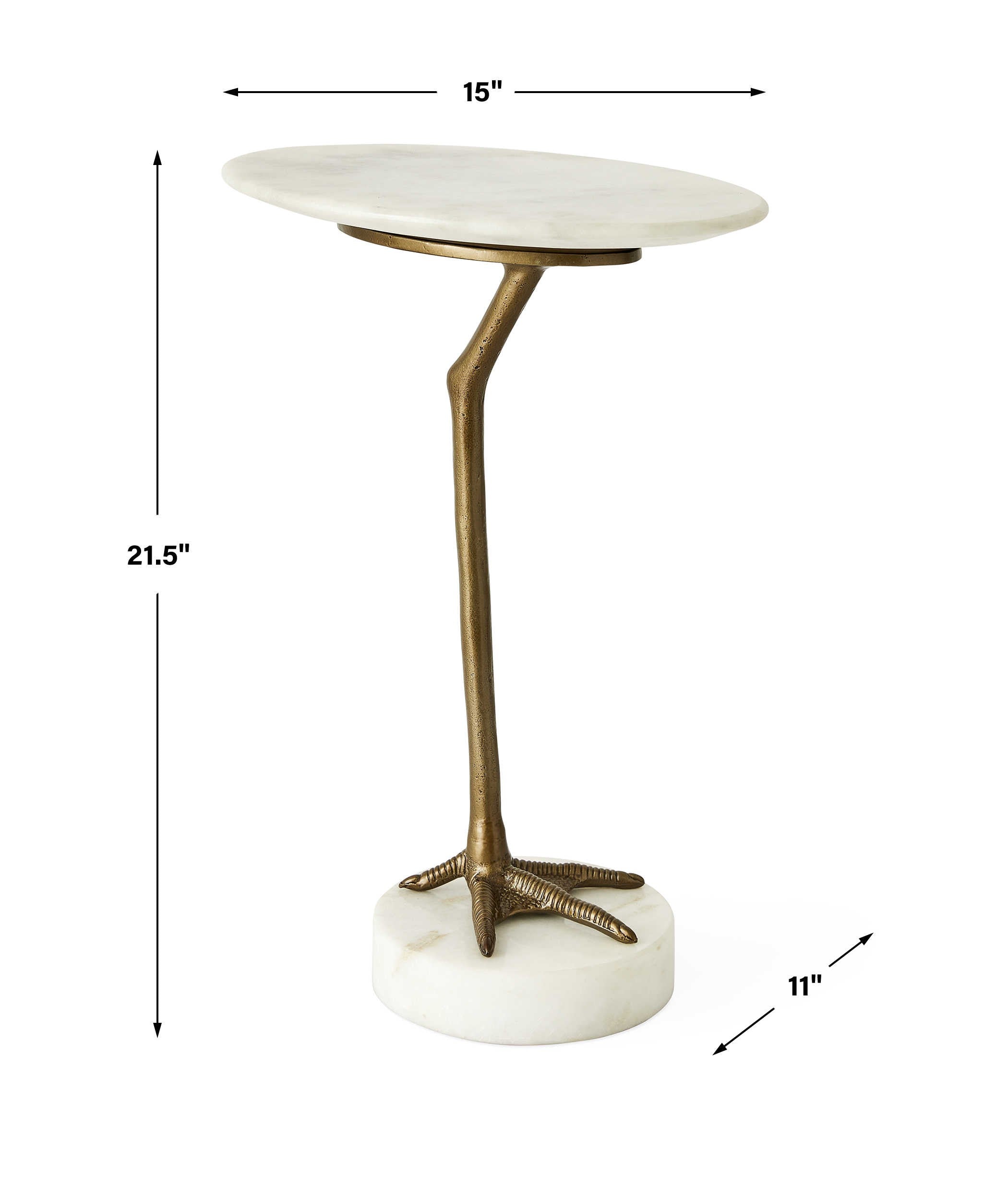Taking a Stand Side Table by Uttermost