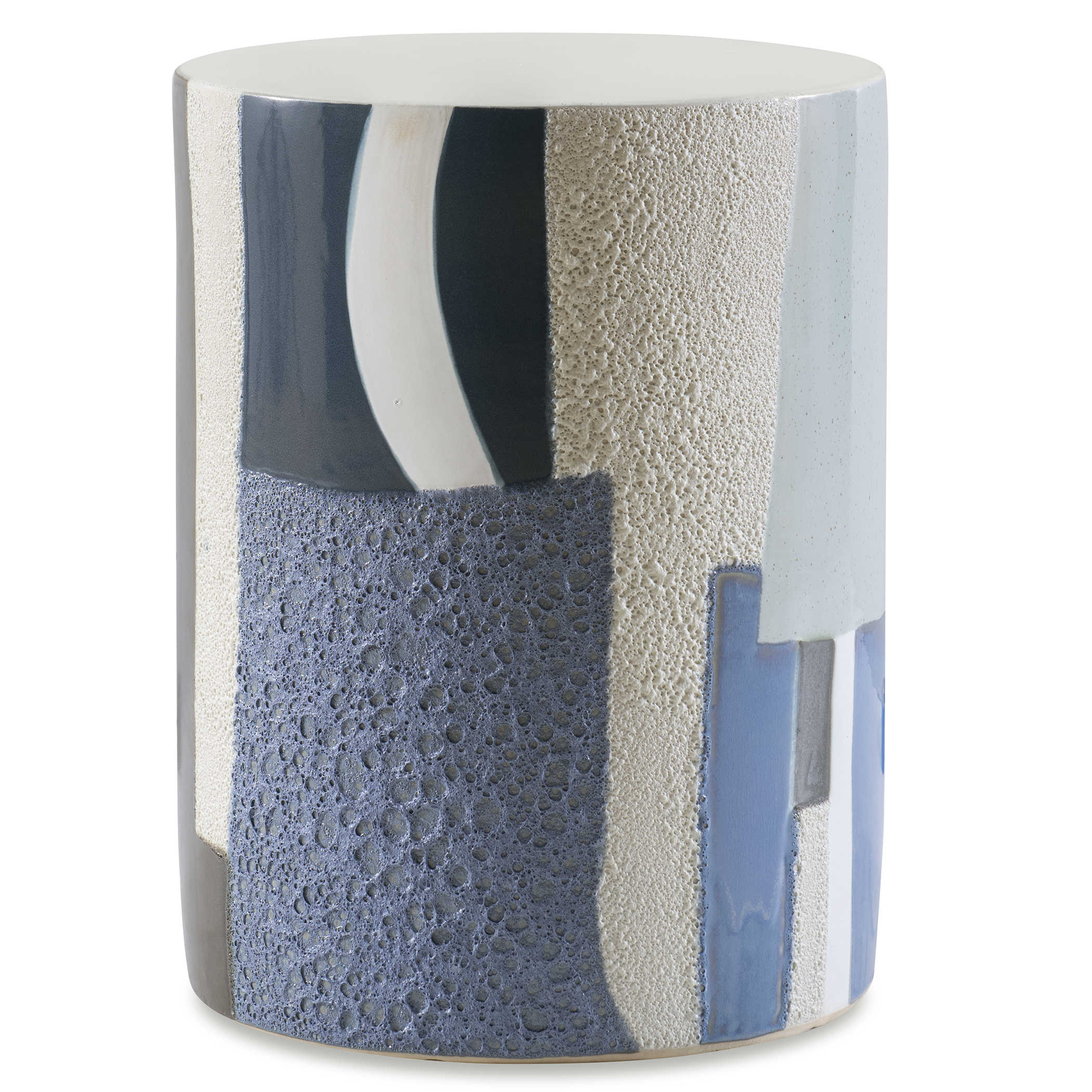 Graph Side Table in Blue by Uttermost