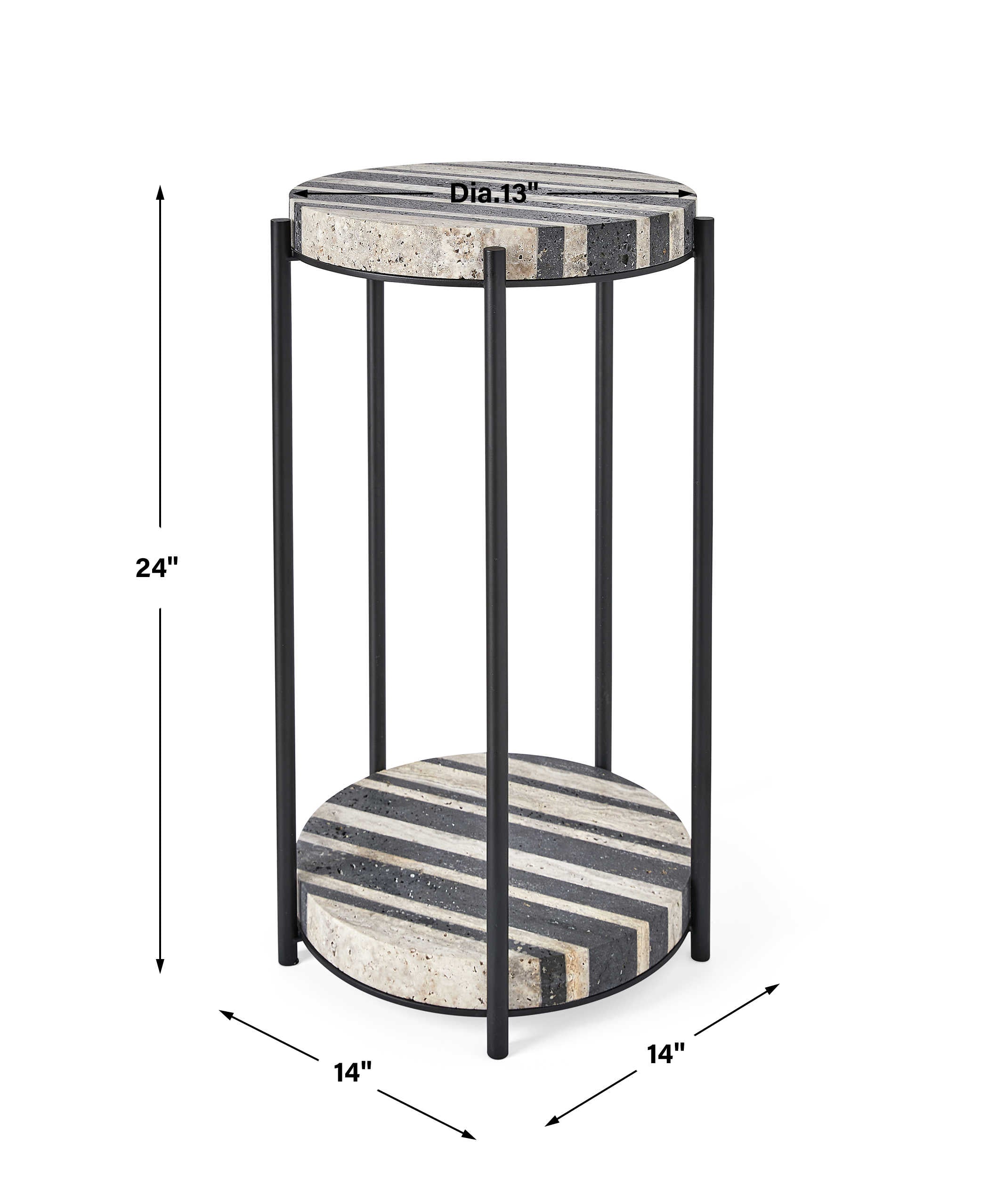 Strie Accent Table by Uttermost