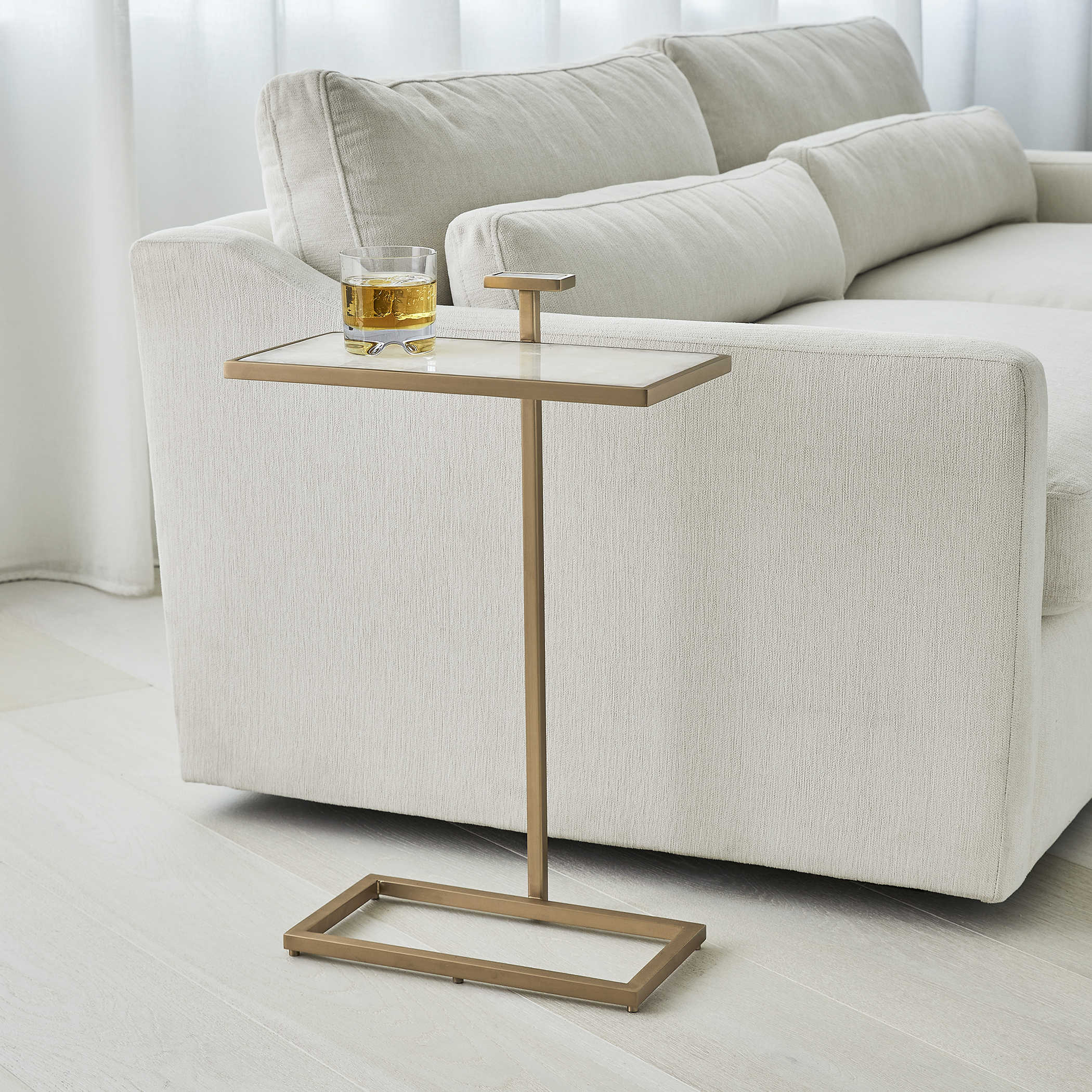 Jewel Pull Up Accent Table - Rectangle by Uttermost
