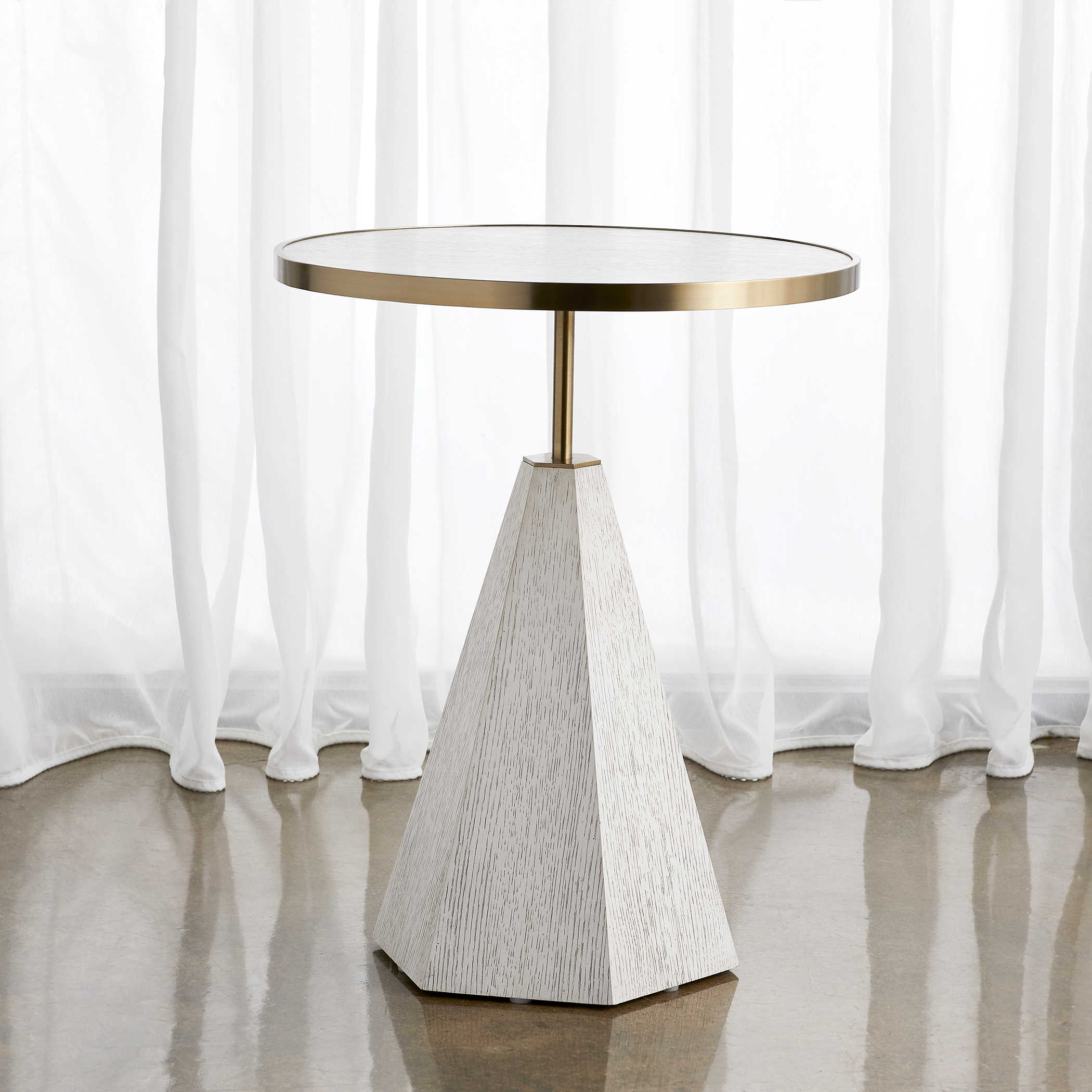 Pylon Side Table by Uttermost