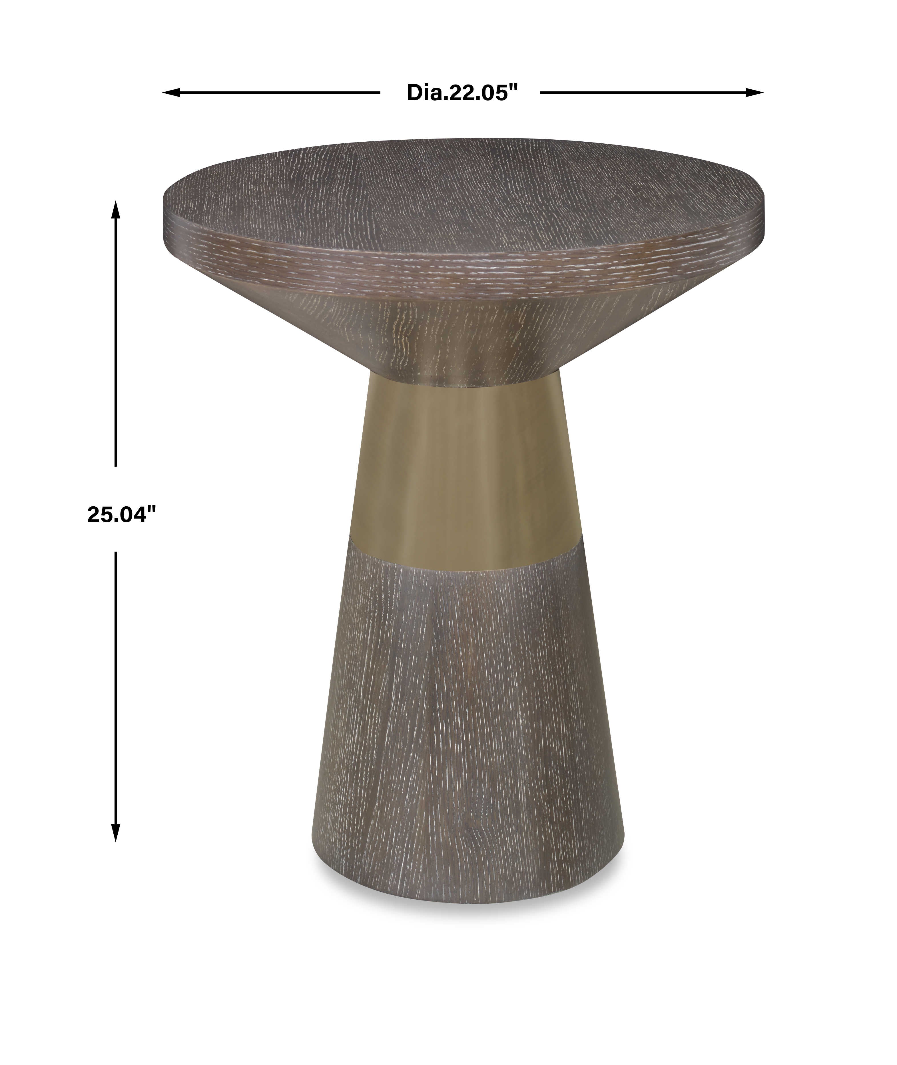 Flute Accent Table by Uttermost