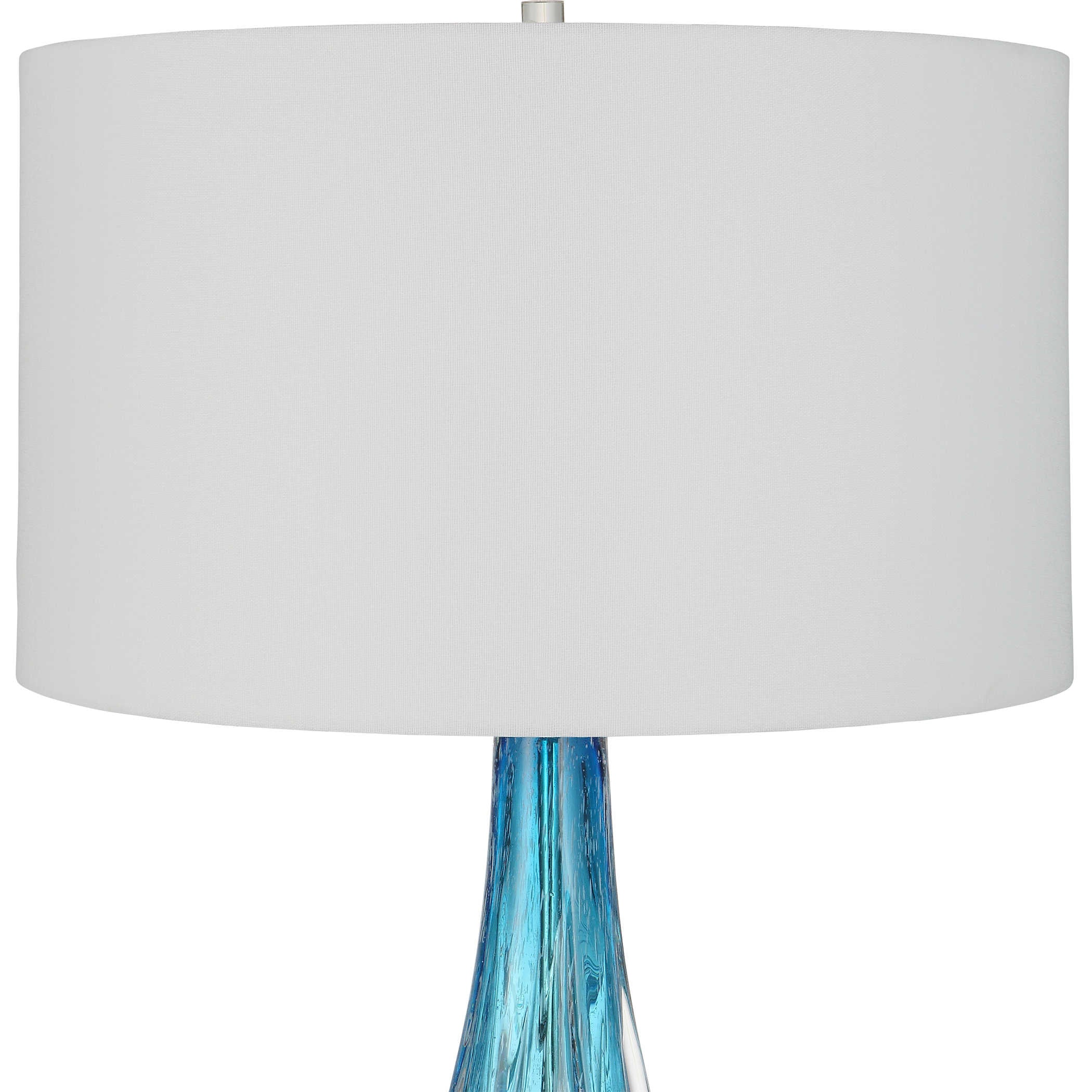 Venezia Table Lamp - Blue by Uttermost