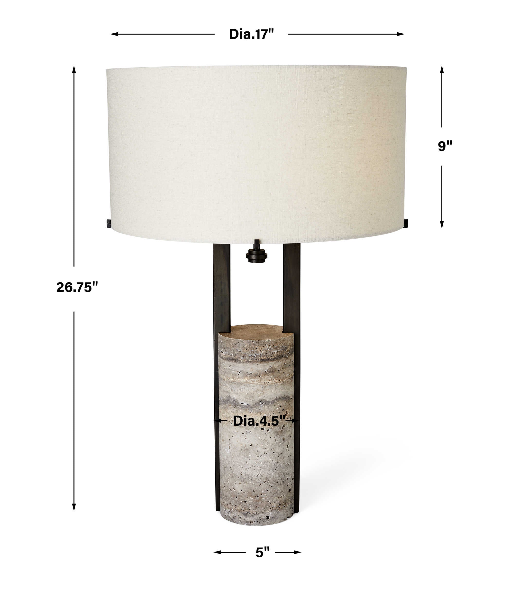 Scaffold Table Lamp by Uttermost
