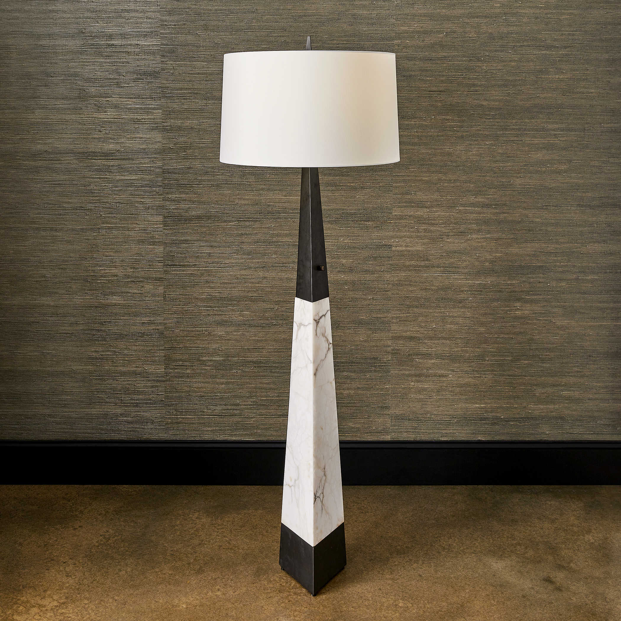 Trian Floor Lamp by Uttermost