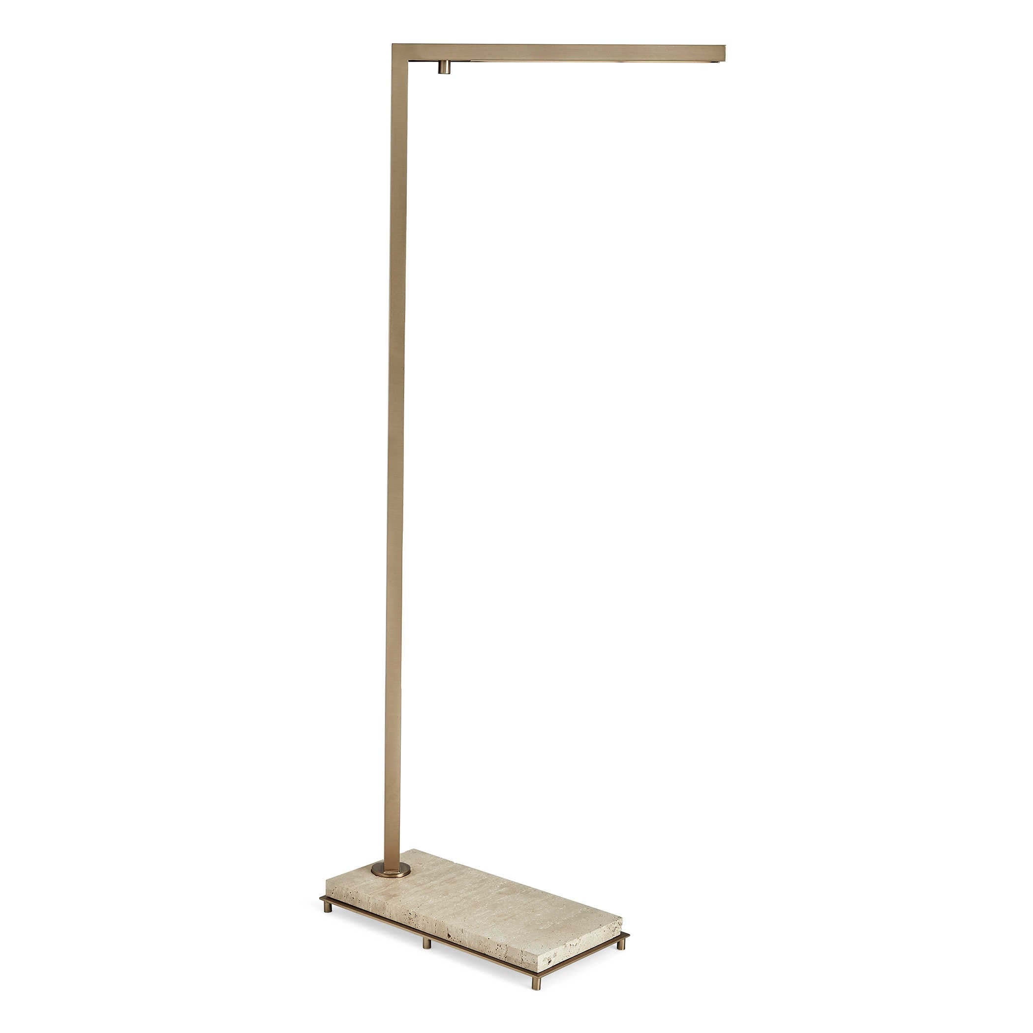 Illume Floor Lamp in Travertine by Uttermost