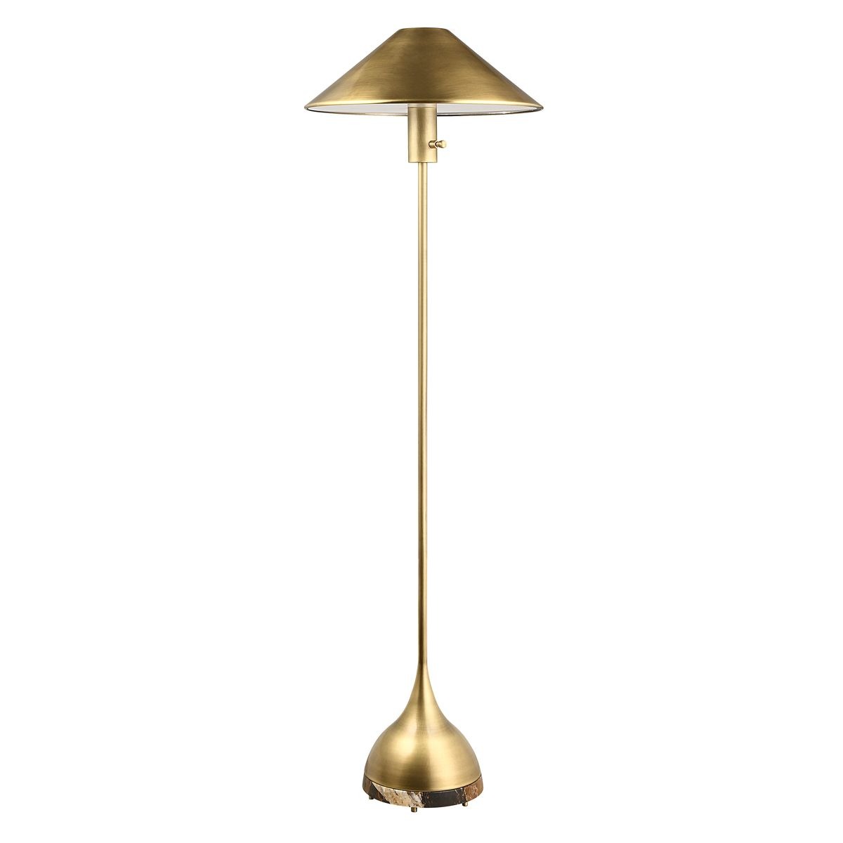 Kiss Floor Lamp in Michelangelo Marble by Uttermost