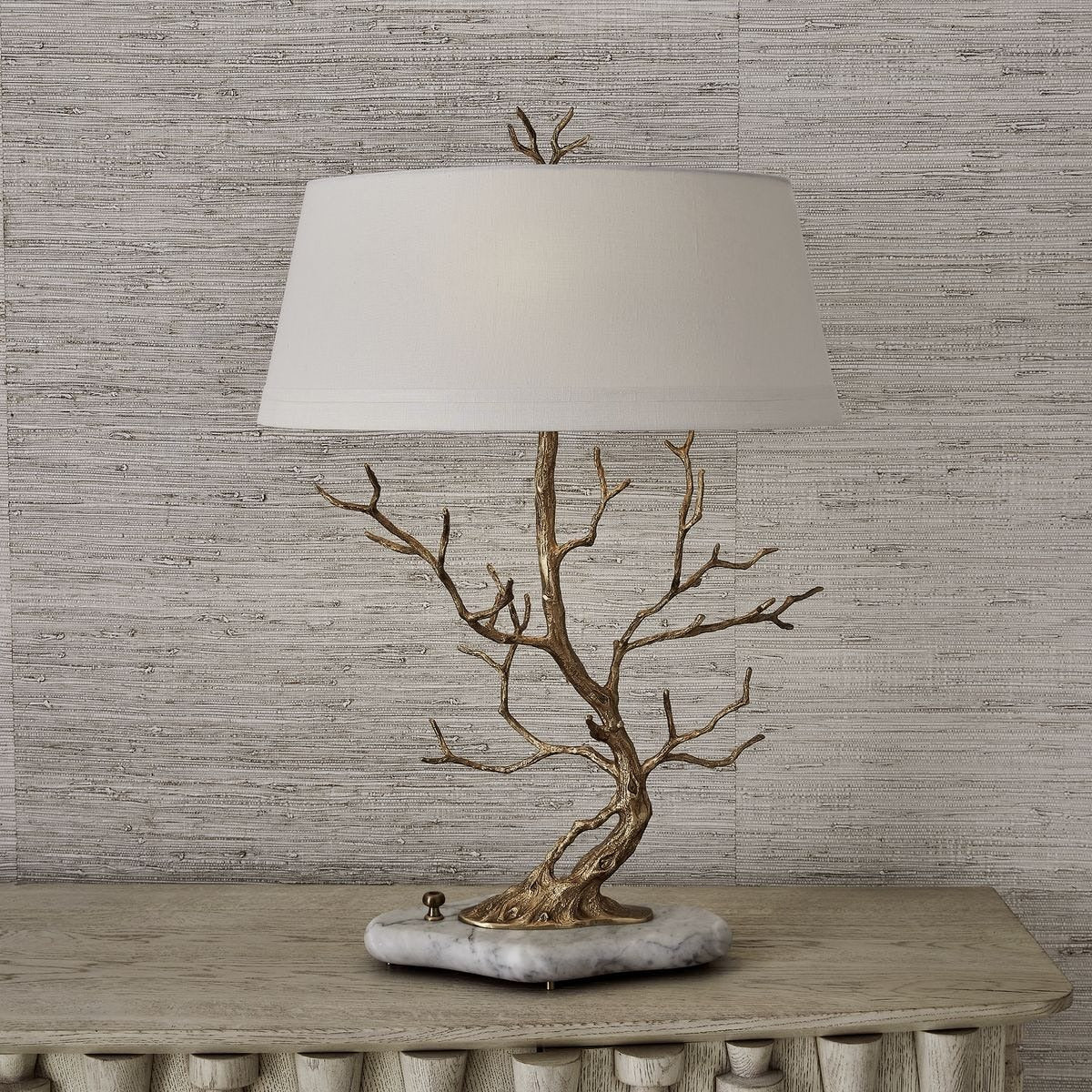 Golden Chestnut Table Lamp by Uttermost