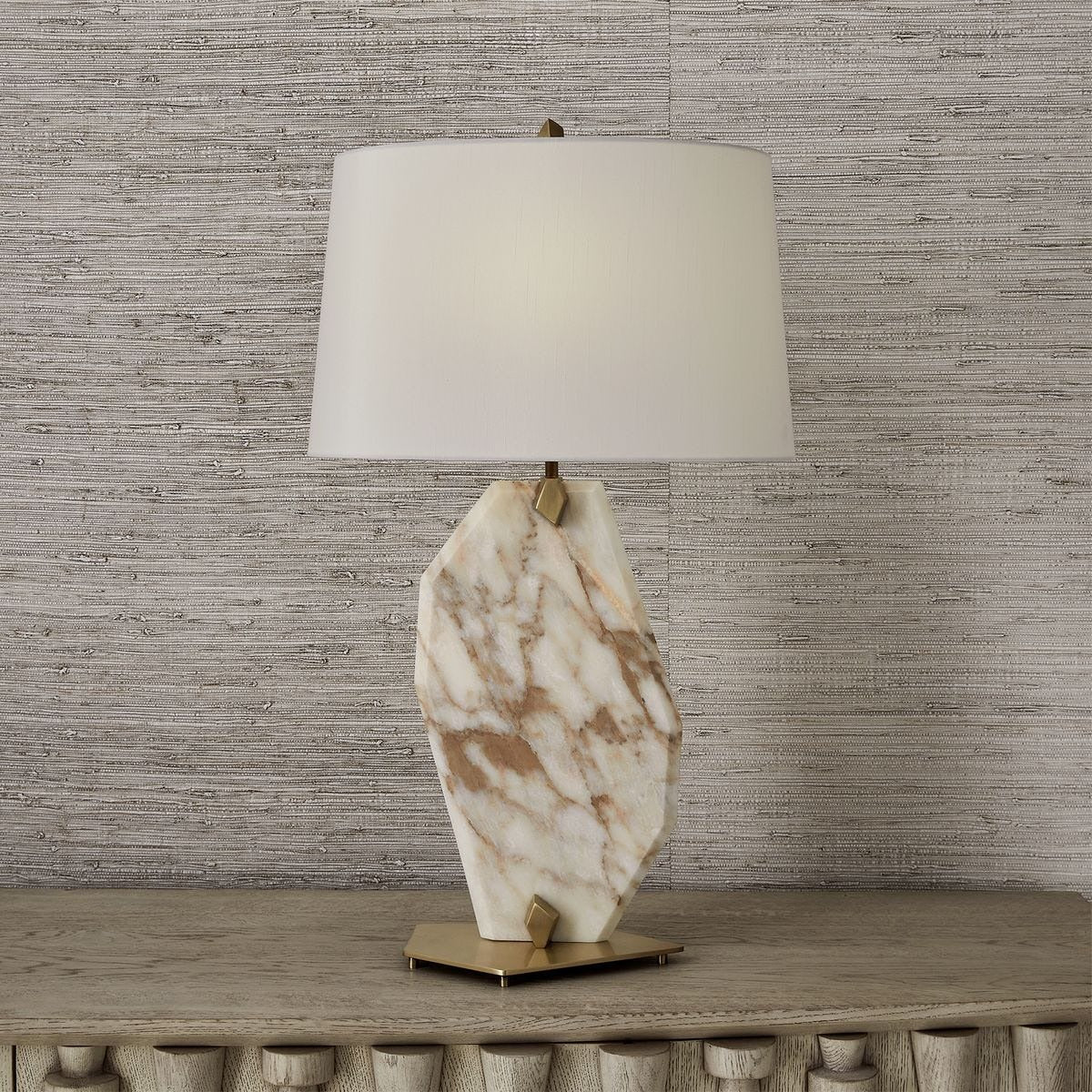 Pentagonal Table Lamp by Uttermost