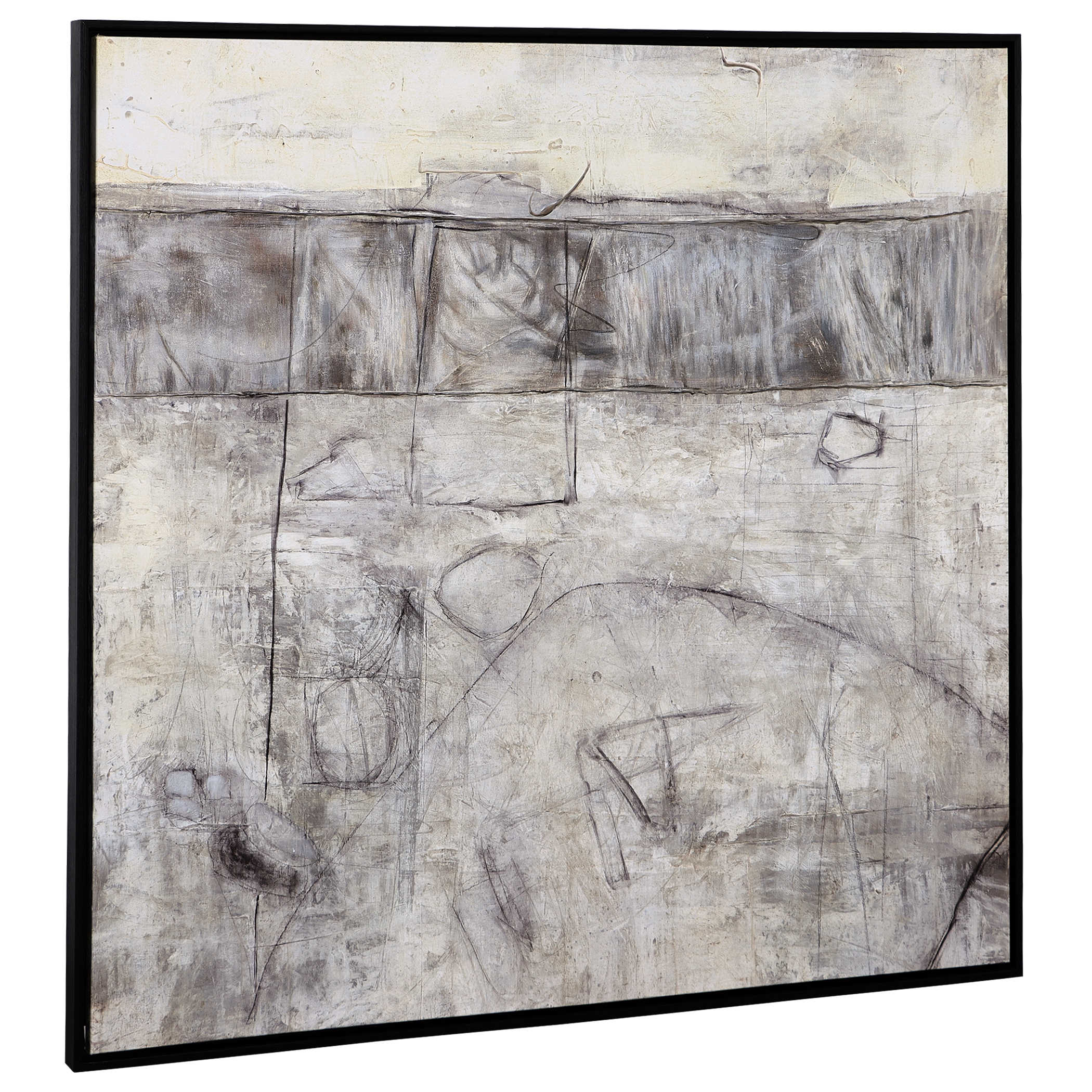 Edge of Day Framed Canvas by Uttermost