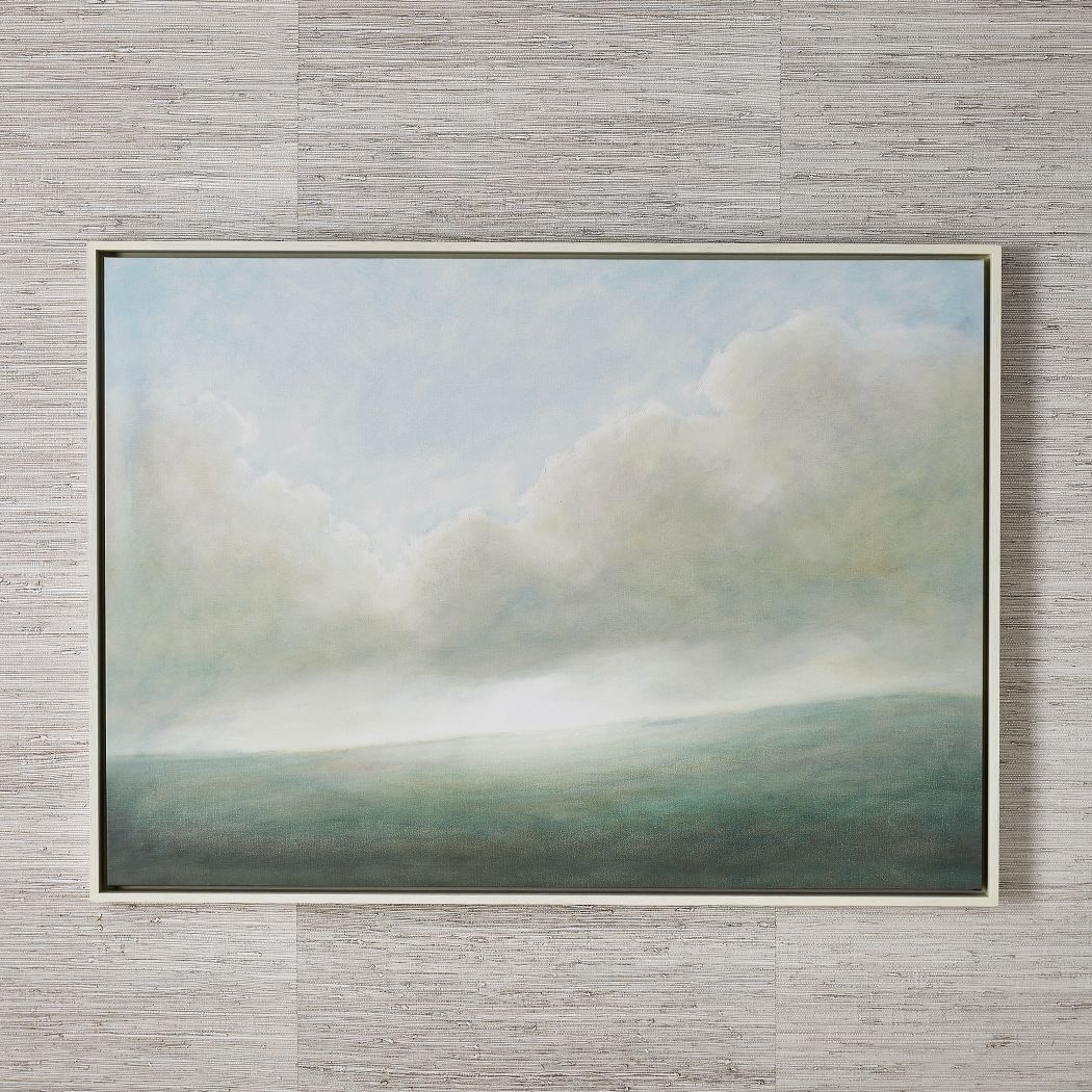 Aurora Framed Canvas by Uttermost