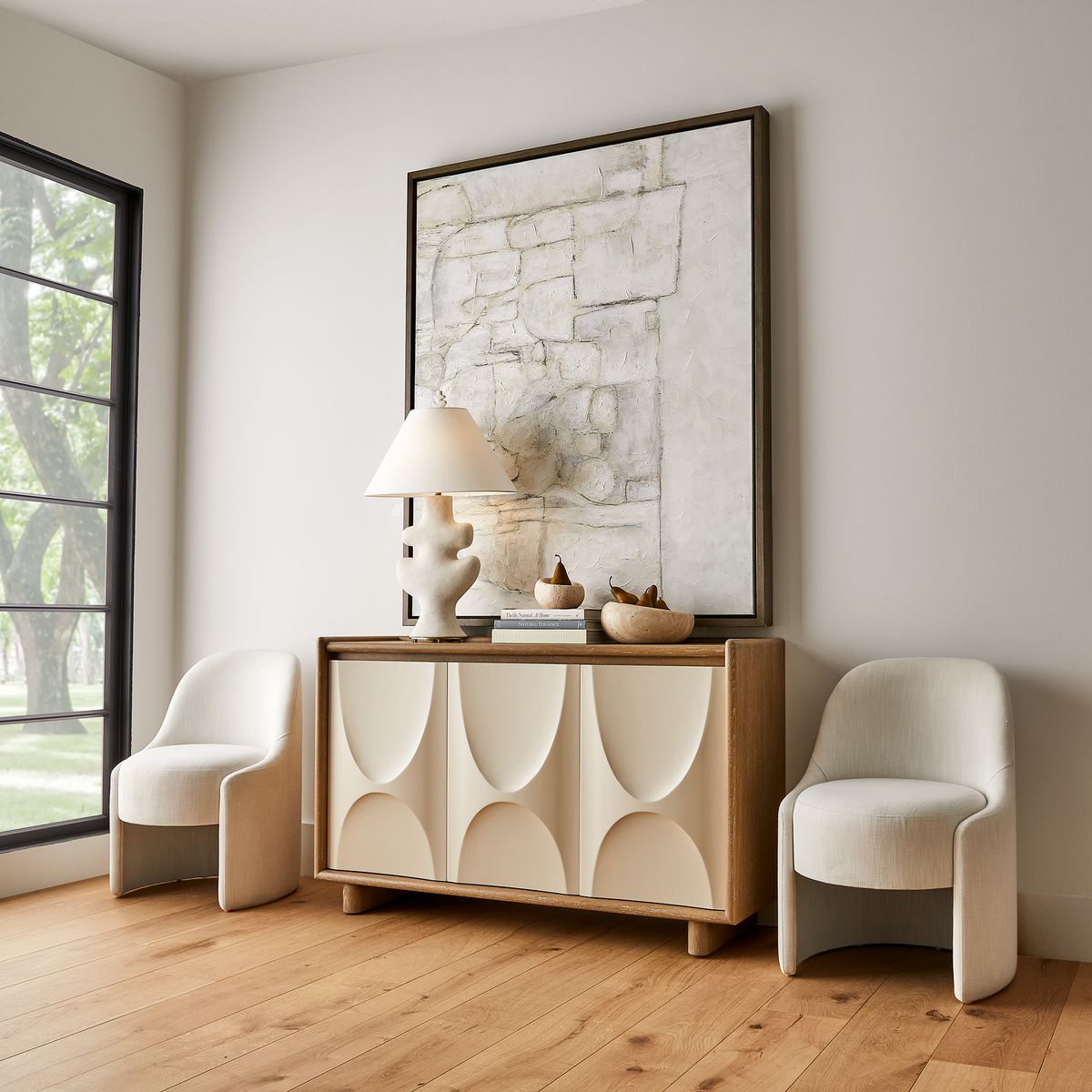 City Line Framed Canvas by Uttermost