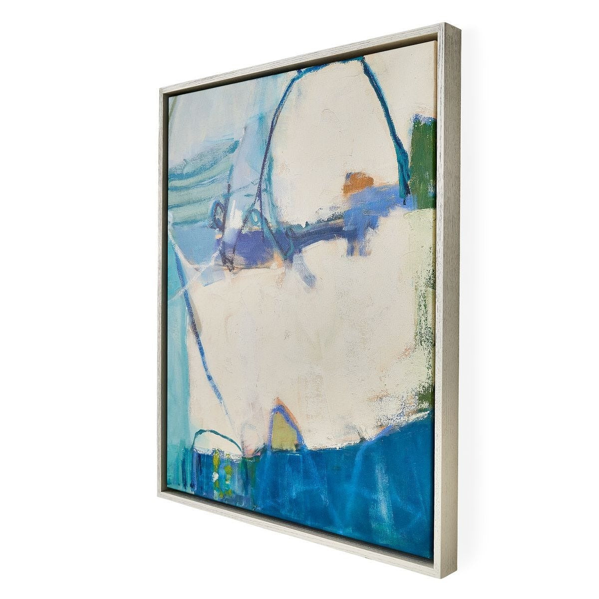 Cool Outlook Framed Canvases Set of 4 by Uttermost