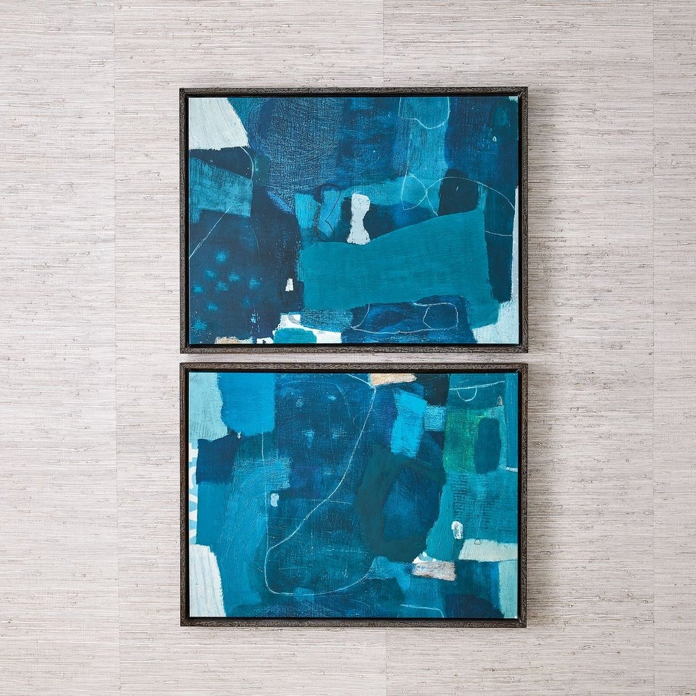 Wait Until Dusk Framed Canvas Diptych Small - Set of 2 by Uttermost