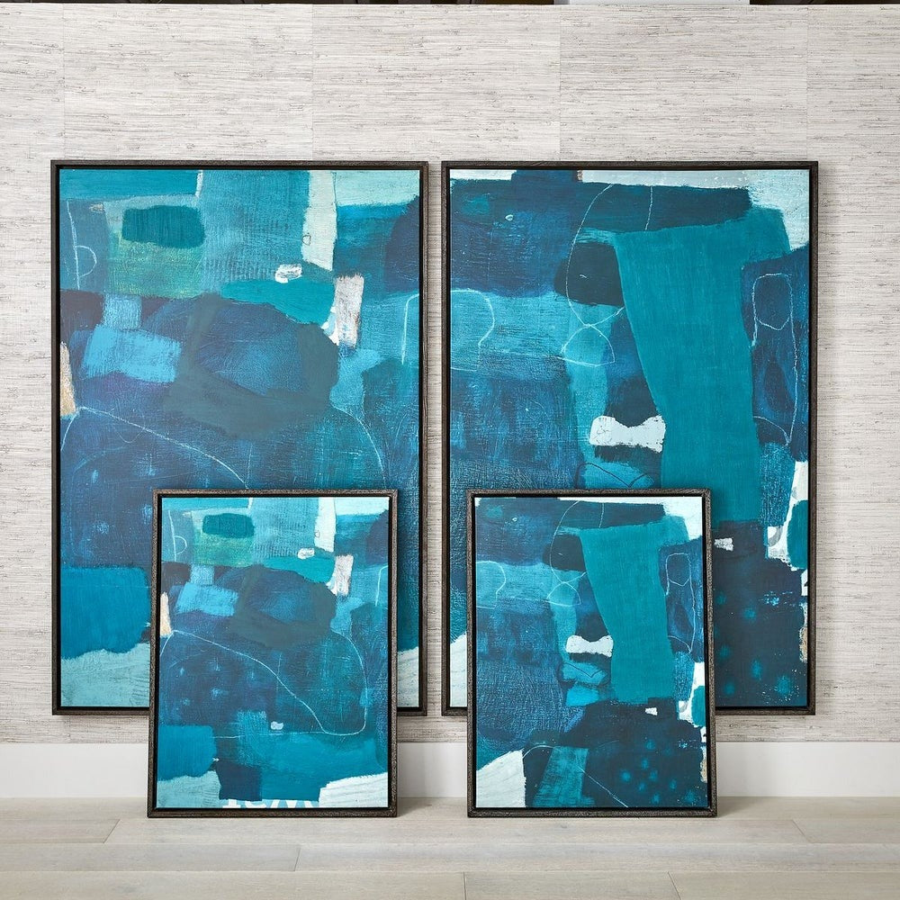 Wait Until Dusk Framed Canvas Diptych Large Set of 2 by Uttermost