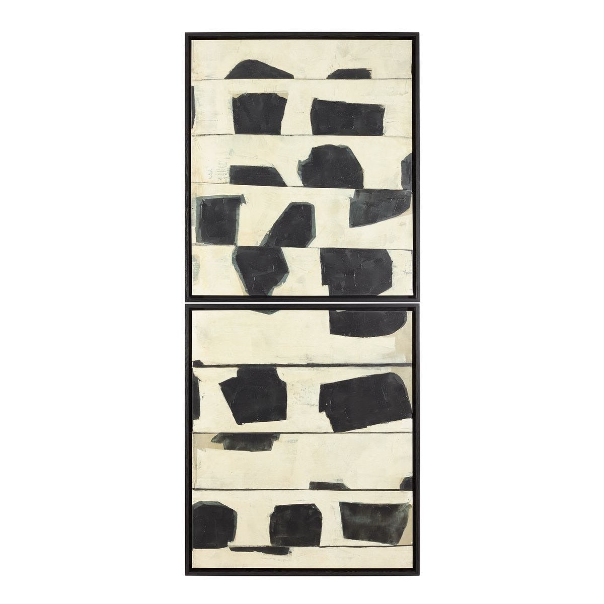 On The Line Framed Canvases Set of 2 by Uttermost