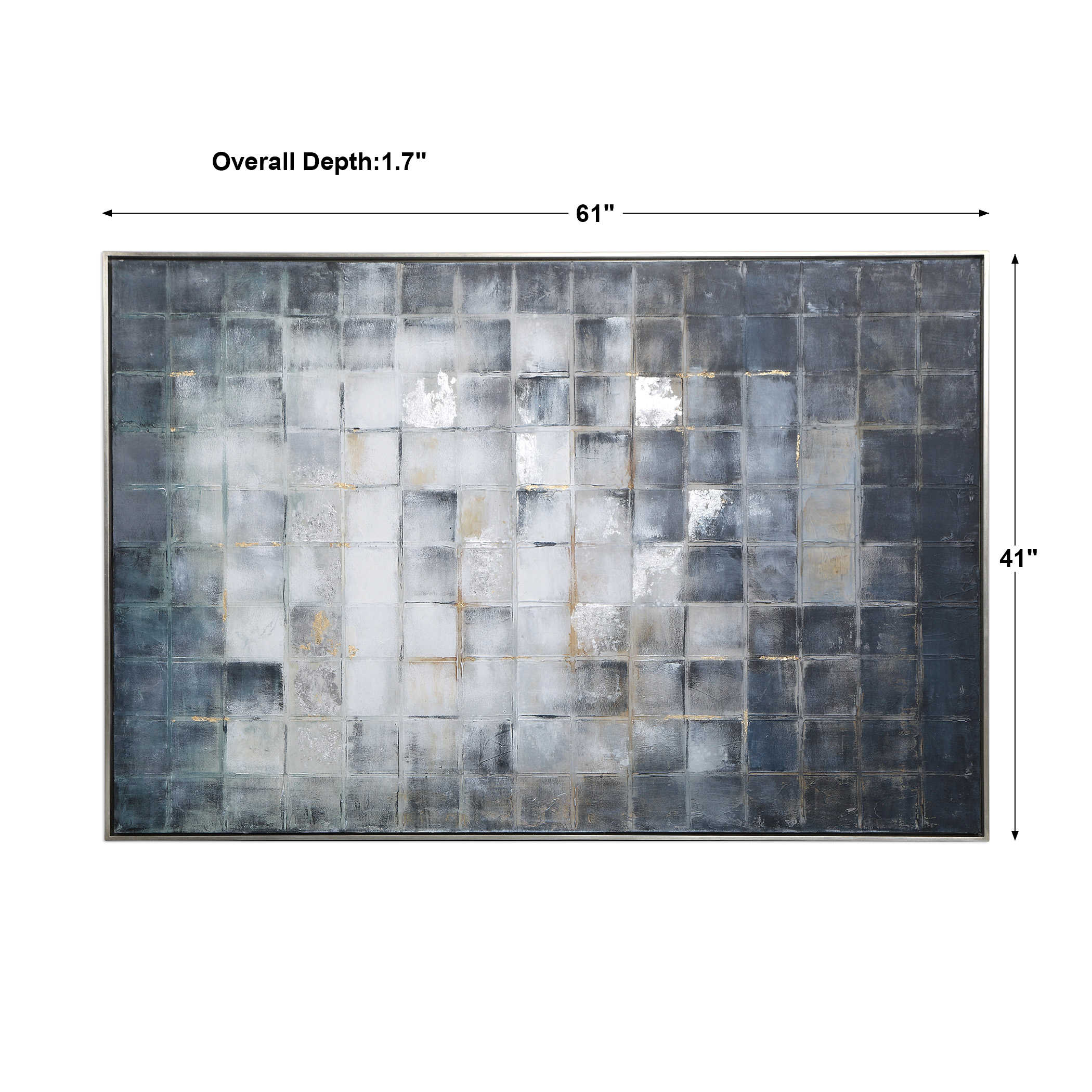 Graphs Hand Painted Canvas by Uttermost