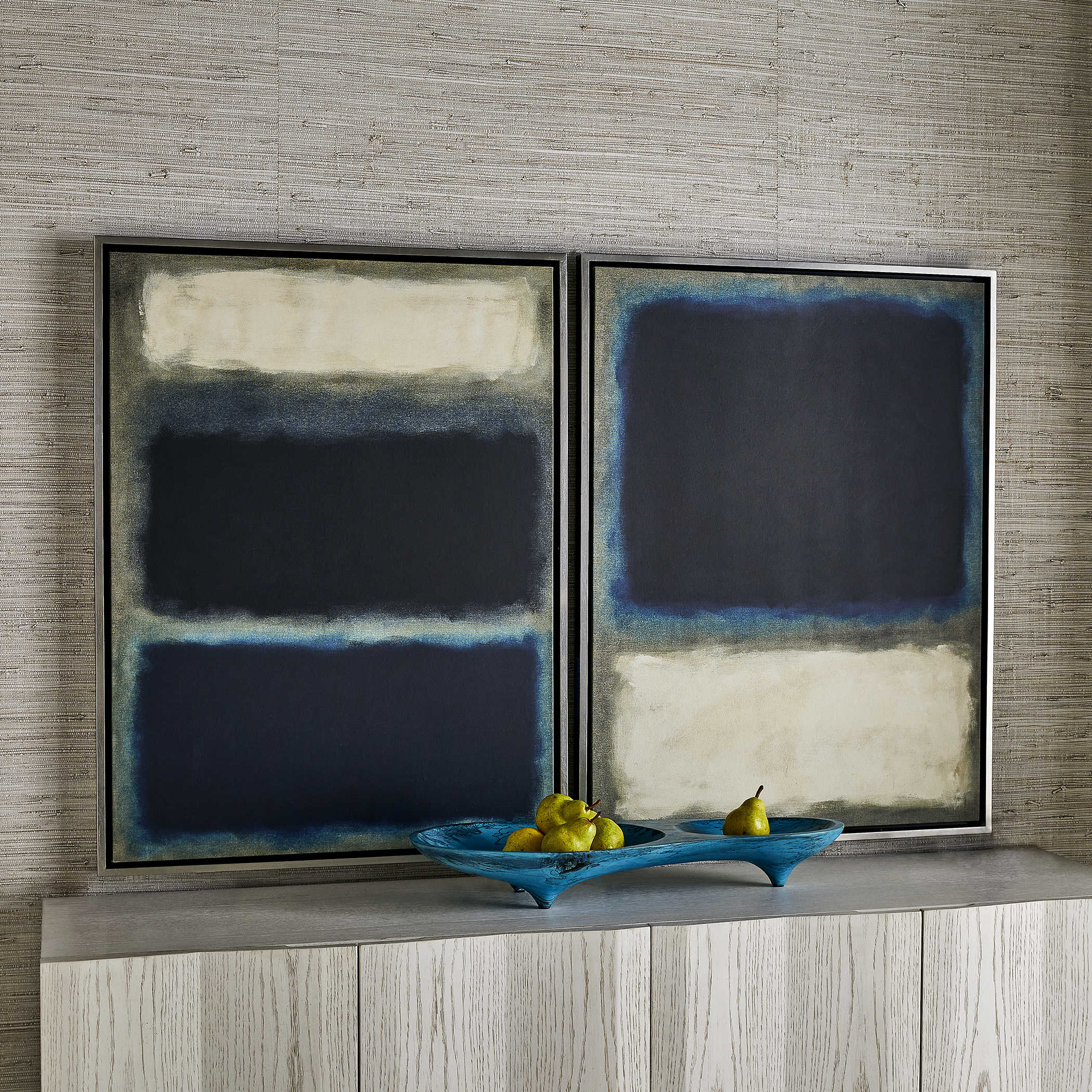 Solstice 1 Framed Canvas by Uttermost