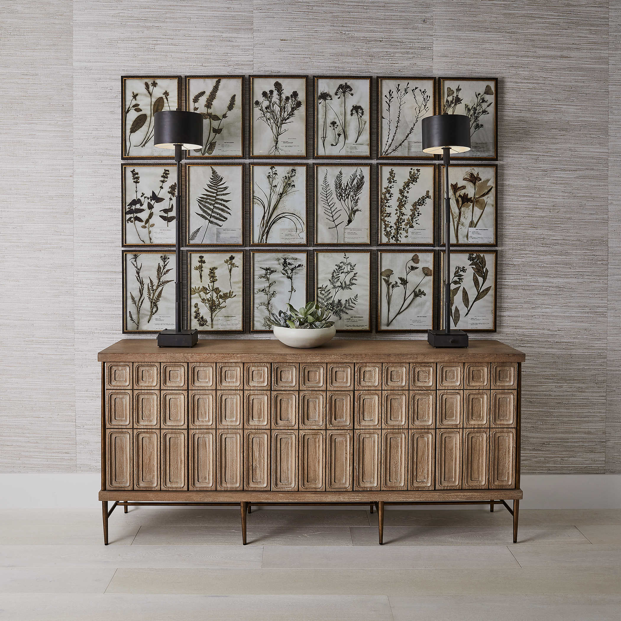 Botany Framed Prints - Set of 18 by Uttermost