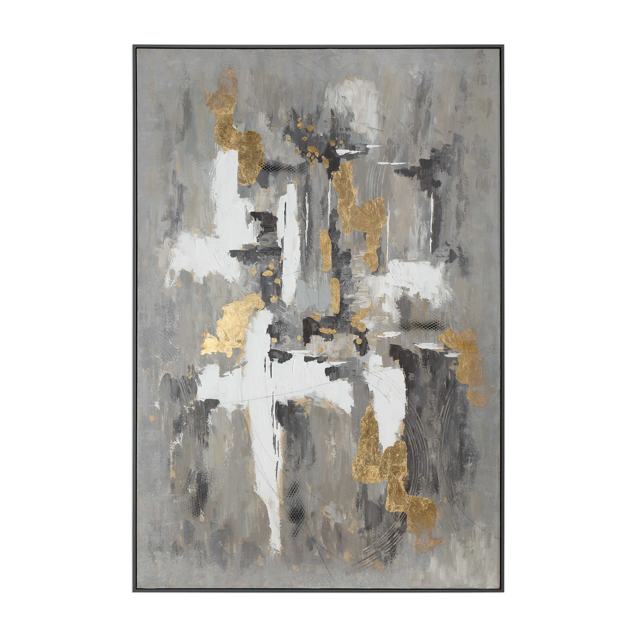 Crossover Hand Painted Canvas by Uttermost
