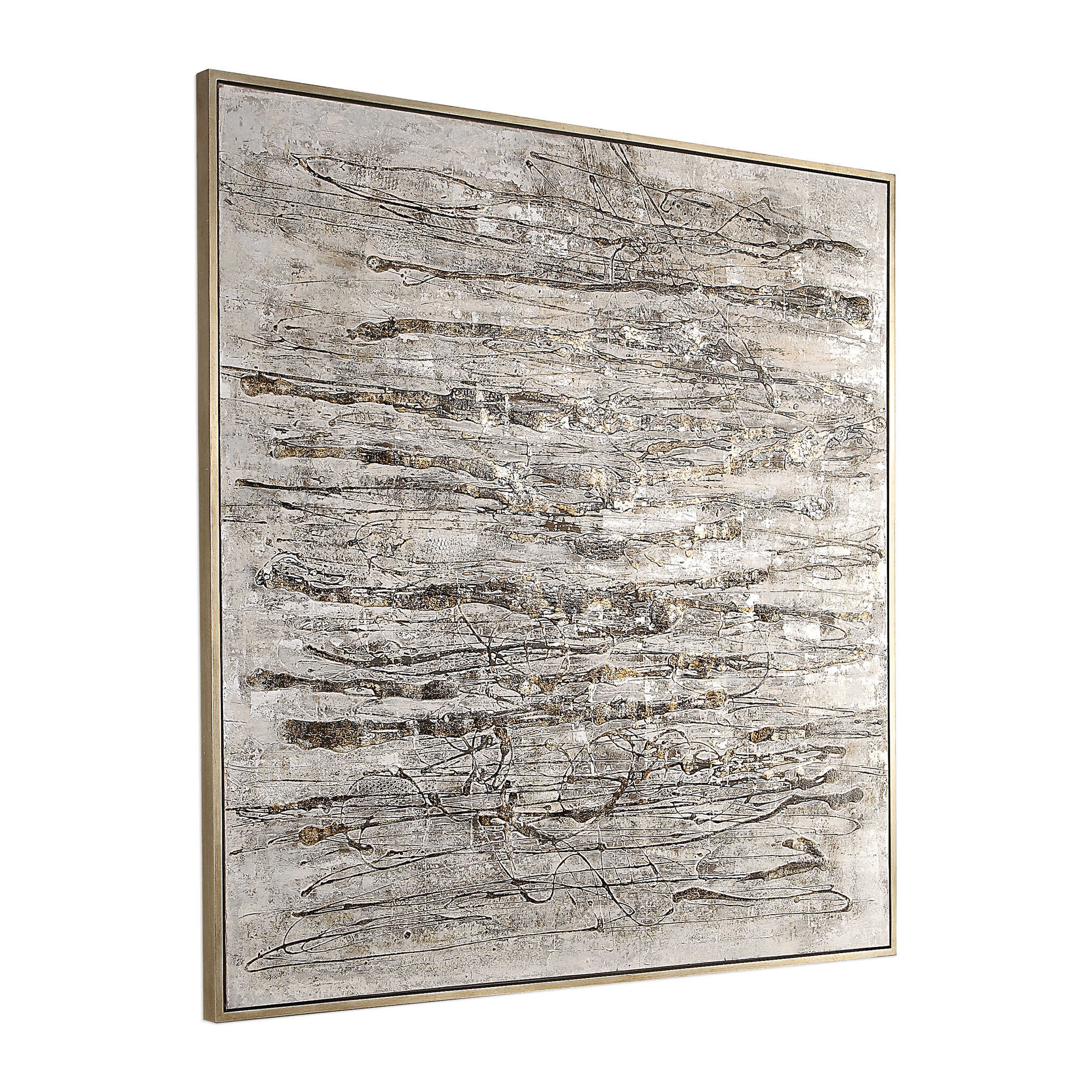 Scribbles Hand Painted Canvas by Uttermost
