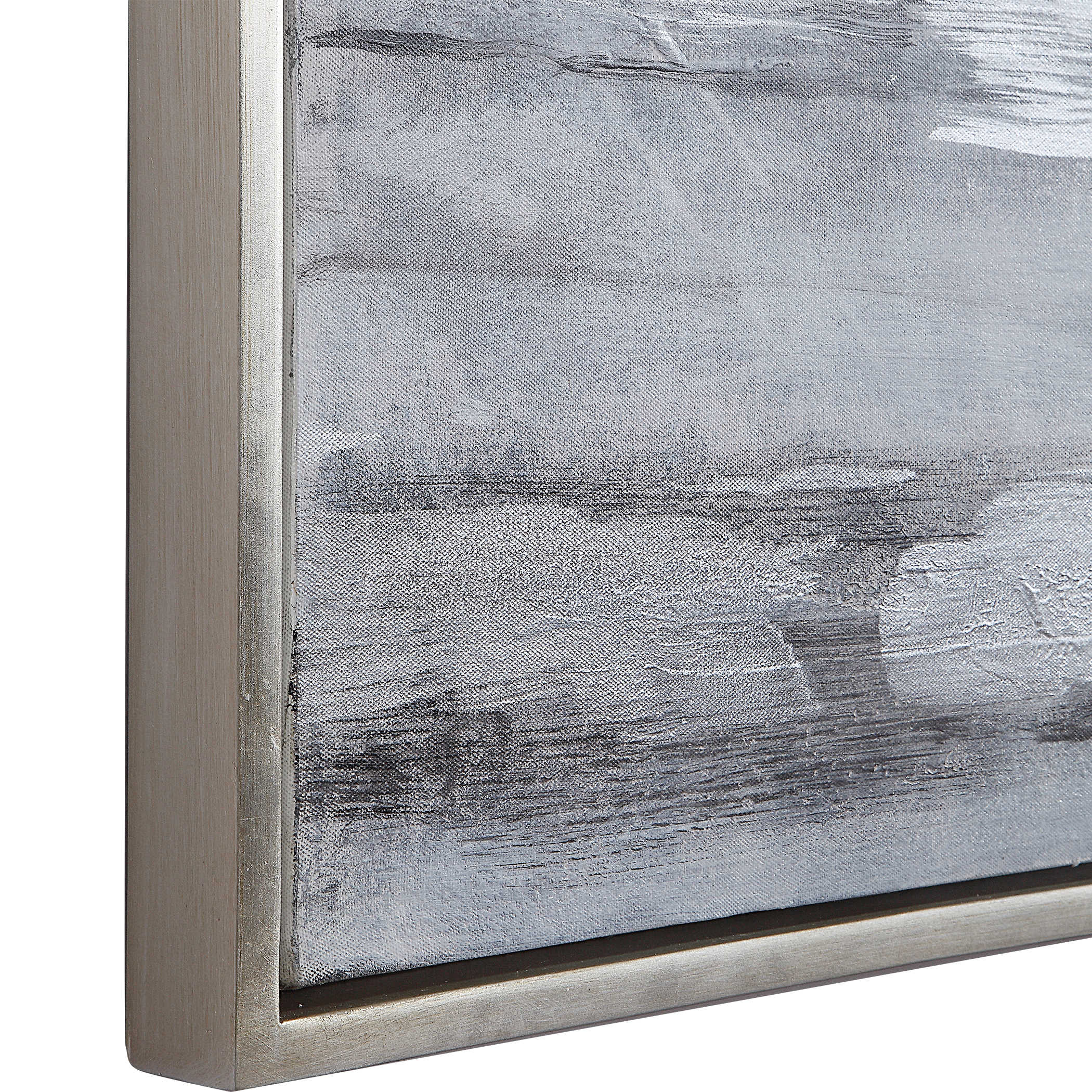 Smoky Waves Hand Painted Canvas by Uttermost