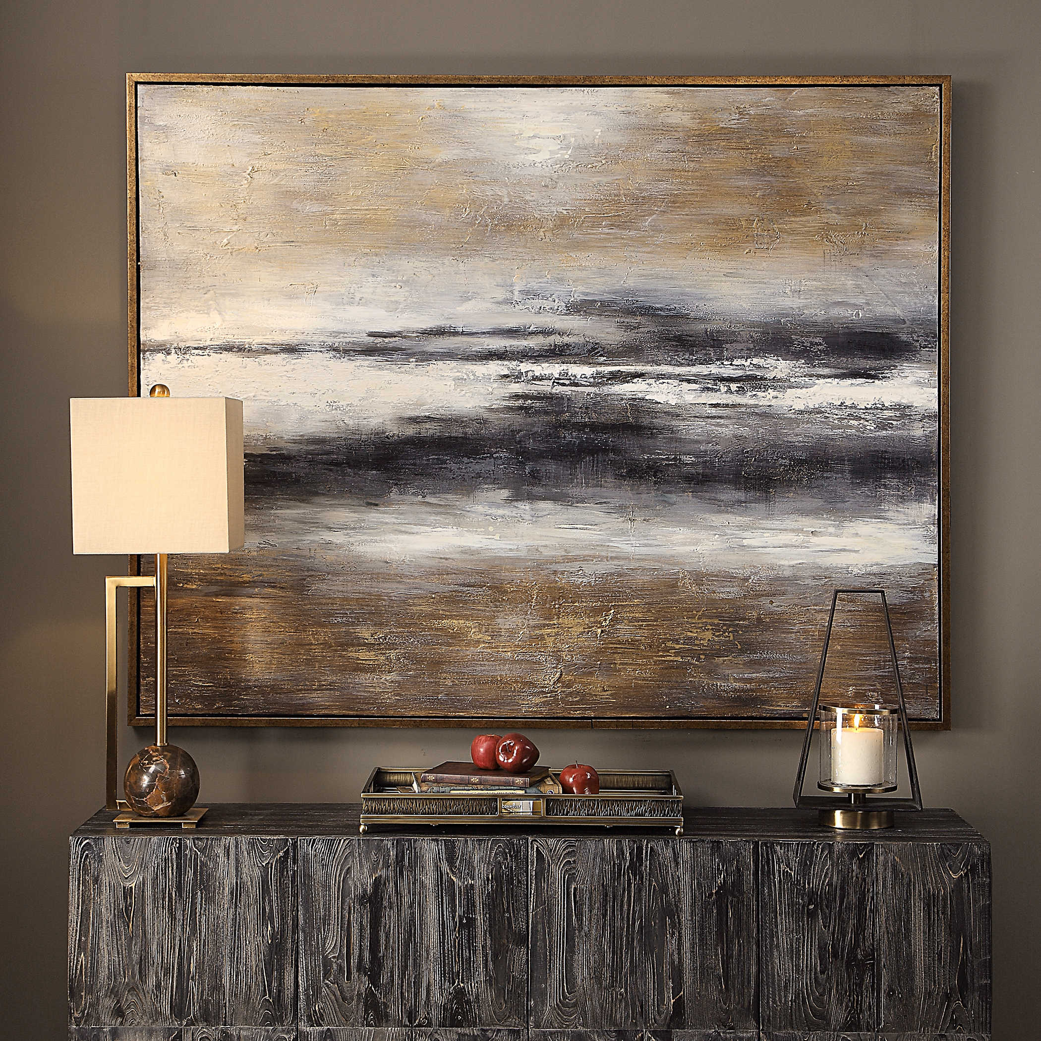 Moonlight Hand Painted Canvas by Uttermost