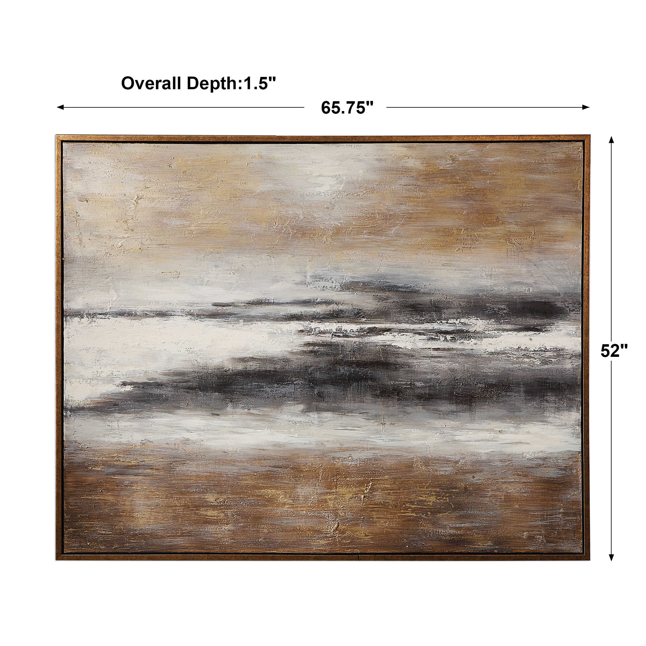 Moonlight Hand Painted Canvas by Uttermost