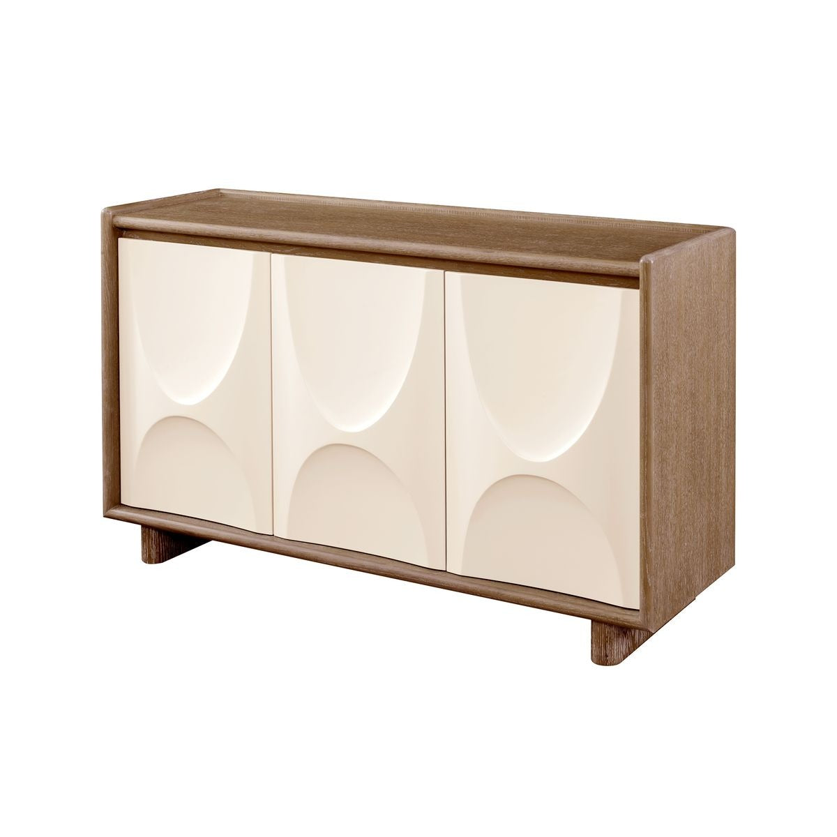 Swoosh 3 Door Cabinet by Uttermost