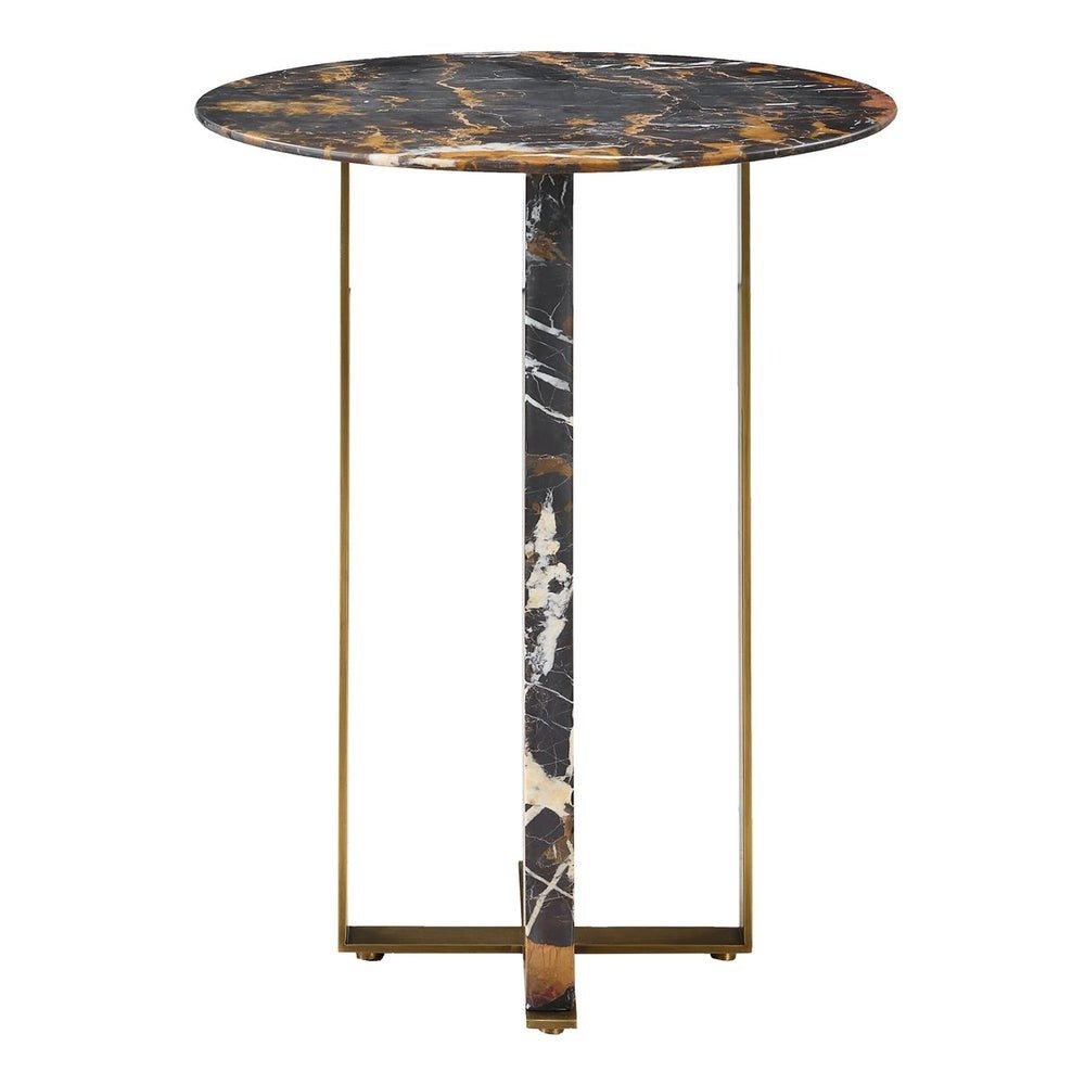 Joist Accent Table in Michelangelo Marble by Uttermost