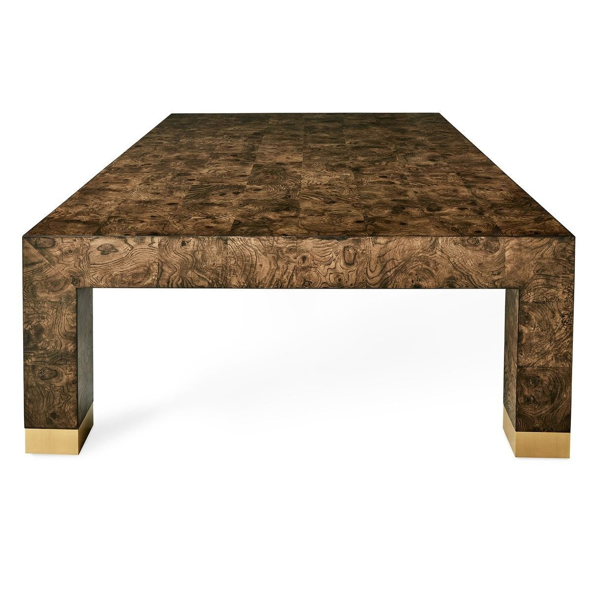 Ingrain Coffee Table in Cocoa Brown by Uttermost