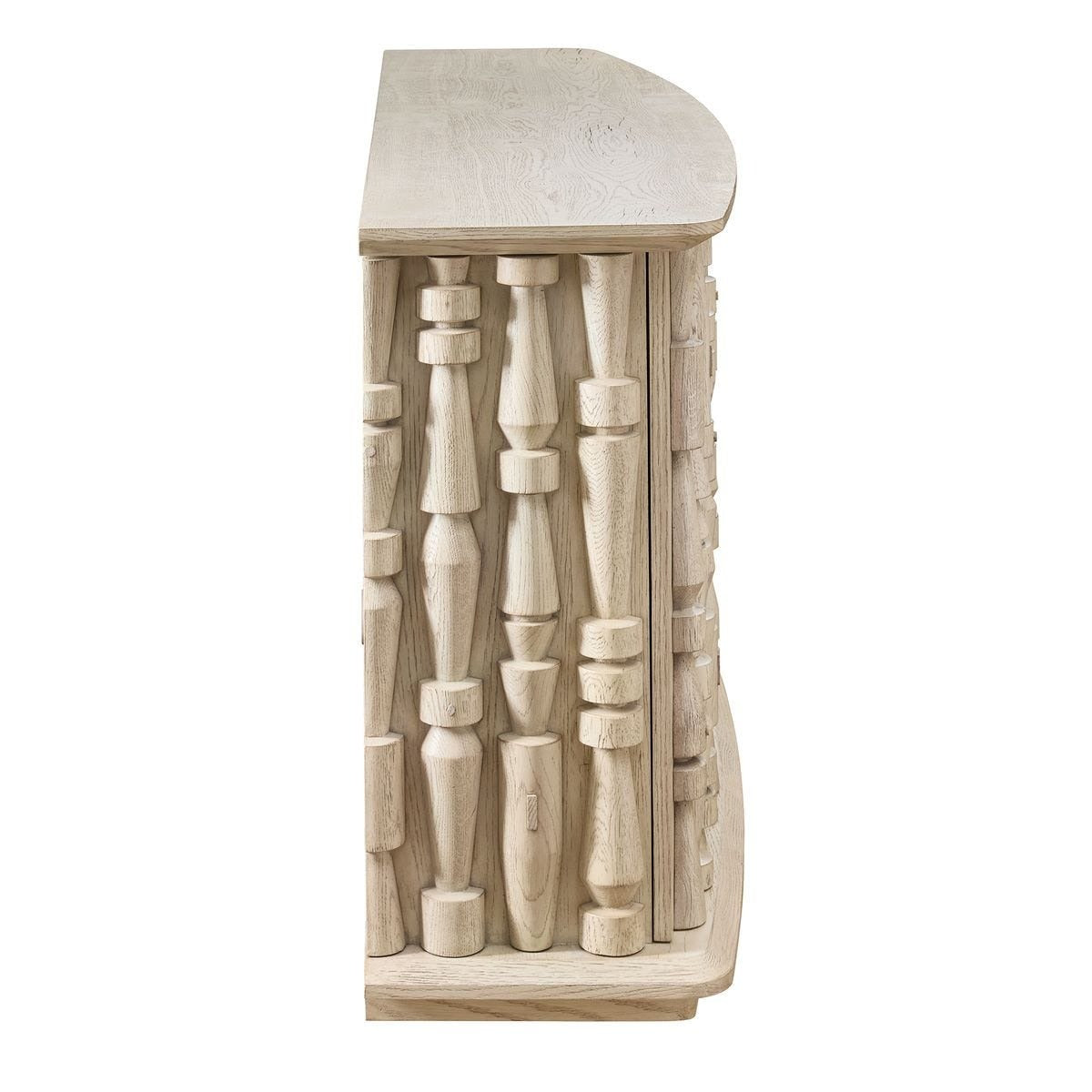 Spindle 4 Door Cabinet by Uttermost
