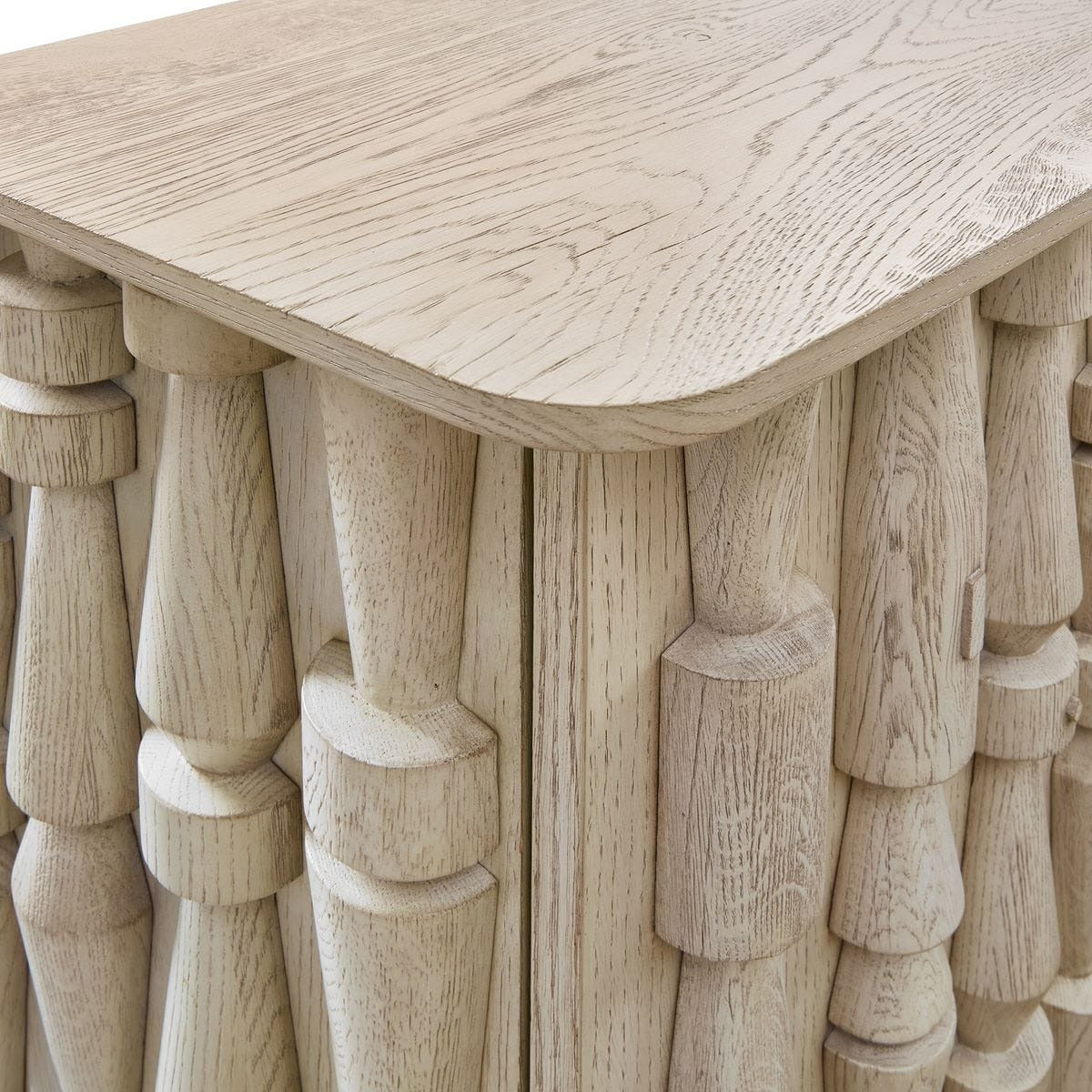 Spindle 4 Door Cabinet by Uttermost