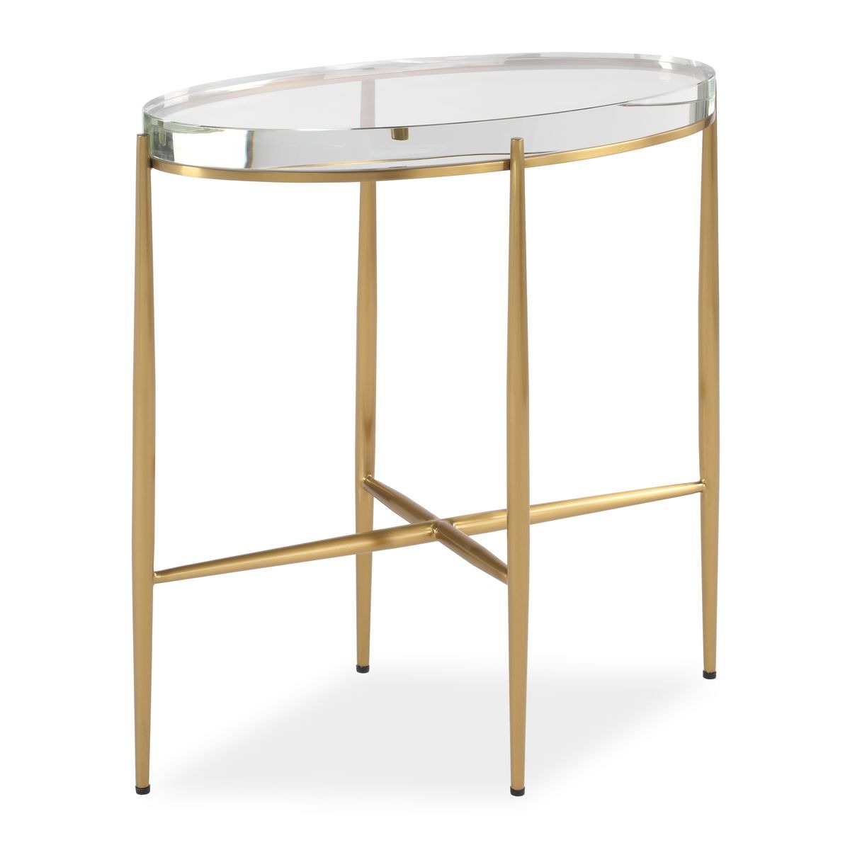 Crystal Clear Accent Table by Uttermost