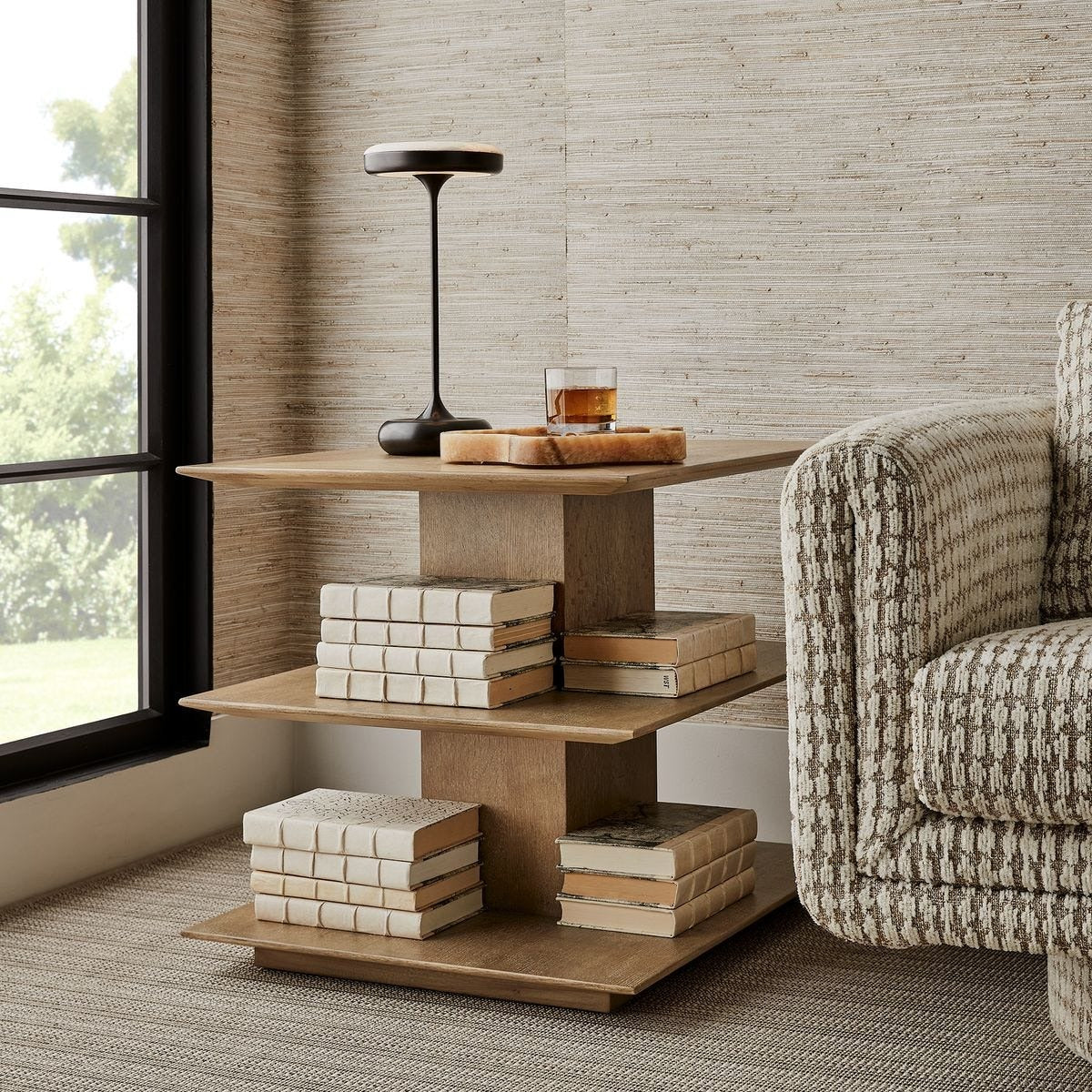 Stash It Side Table - Blonde by Uttermost