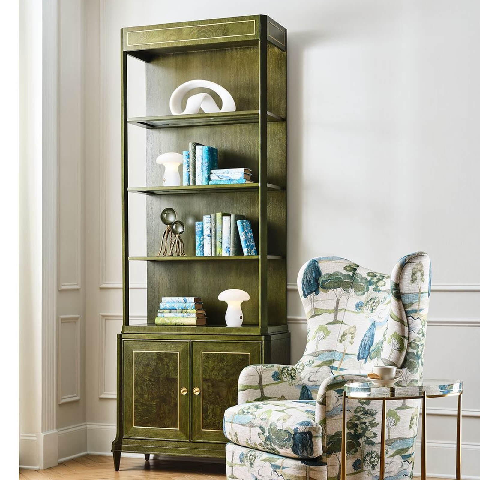 Green with Envy Etagere by Uttermost