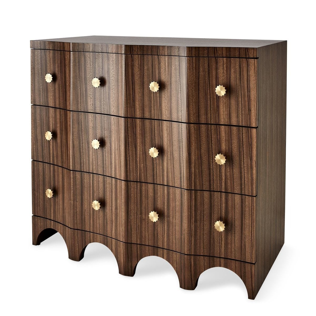 Grand Flute 3 Drawer Chest by Uttermost