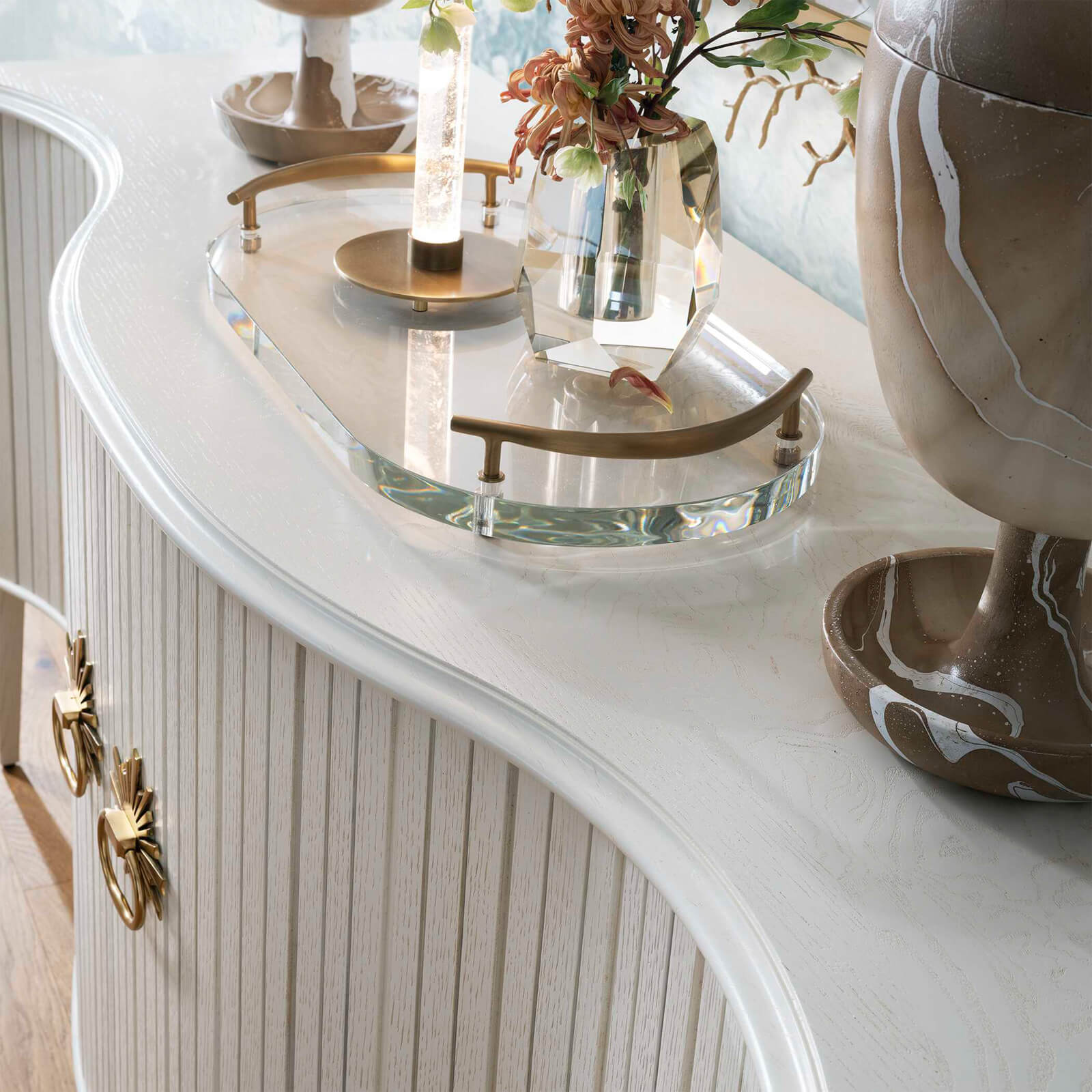 Gustav 4 Door Cabinet by Uttermost